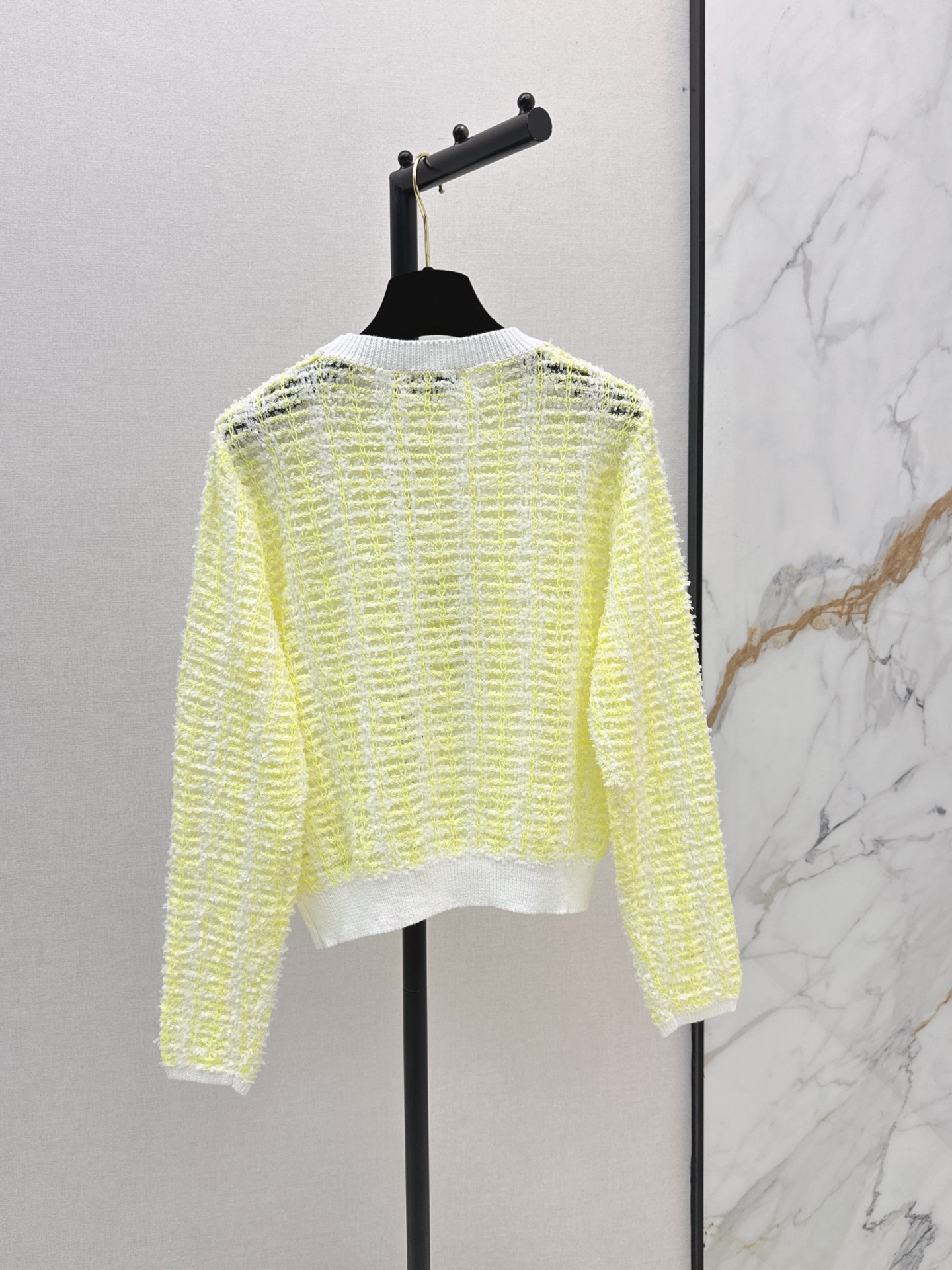 Chan 26fw hollow knit top