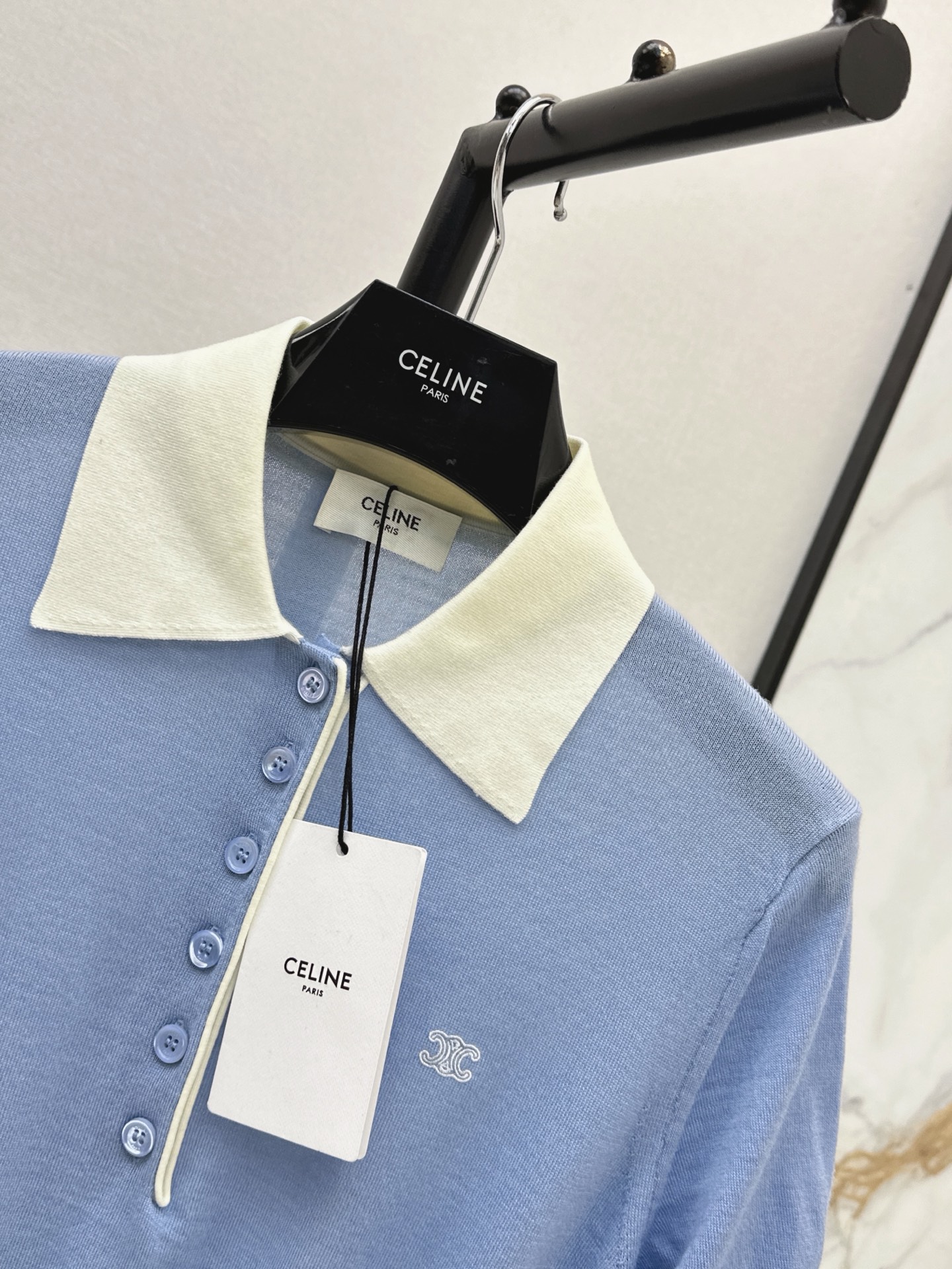 Celi 26fw polo knit sweater