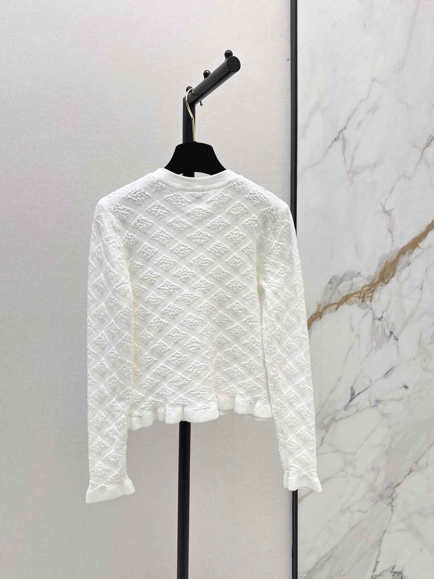 Chan 26fw jacquard cardigan