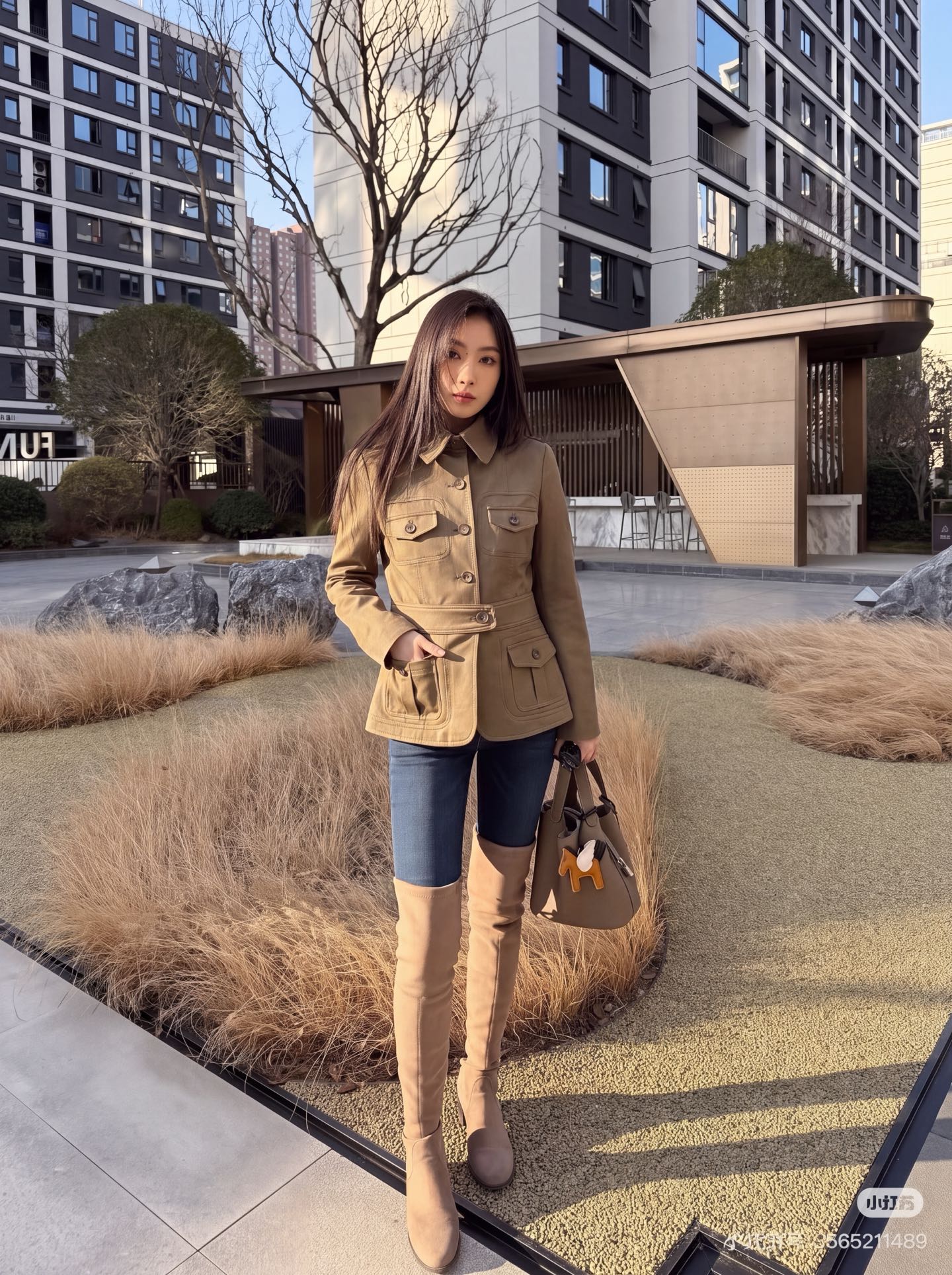 Ralp 26ss cropped trench coats