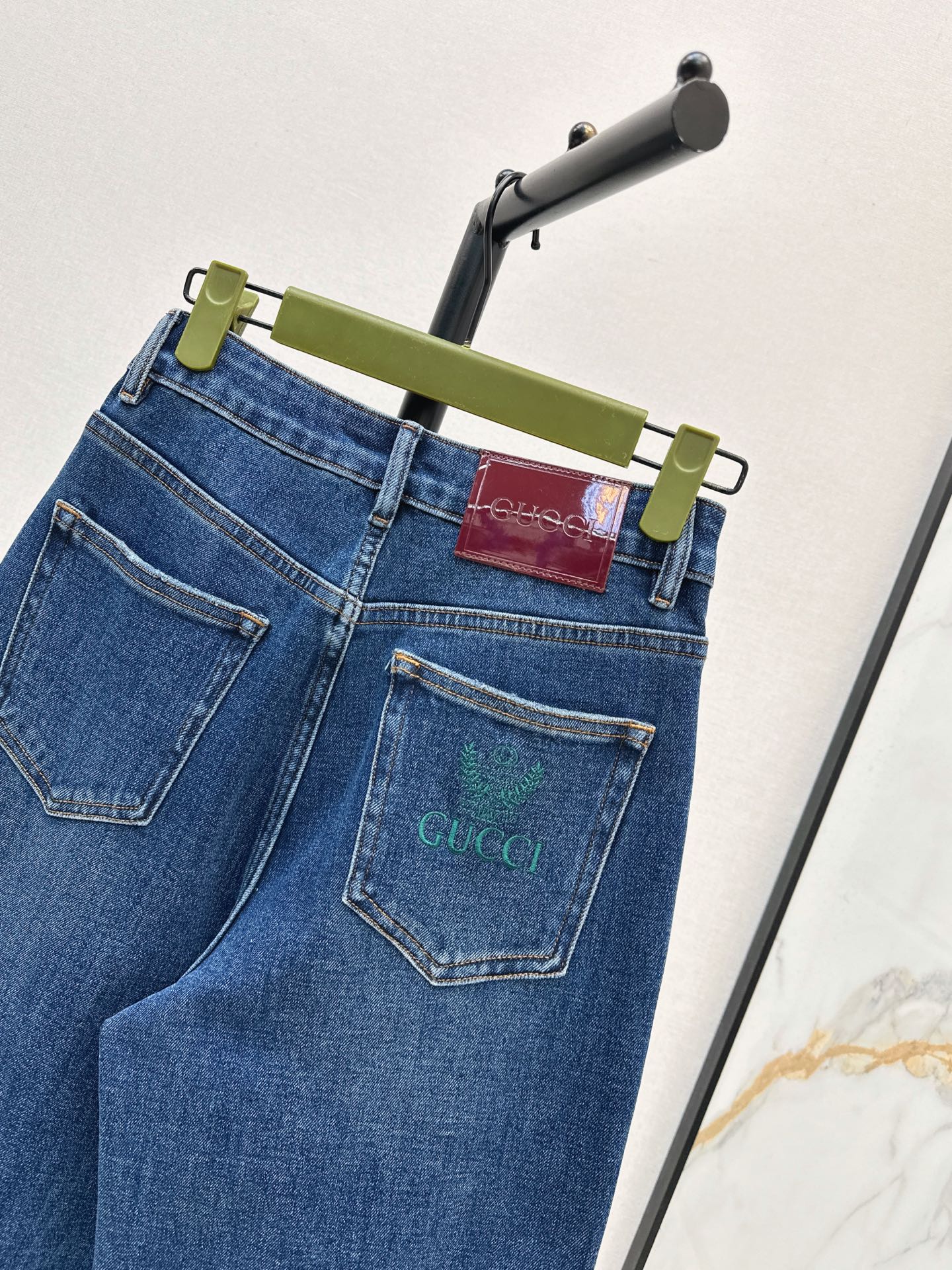 Guc 26fw straight-leg jeans