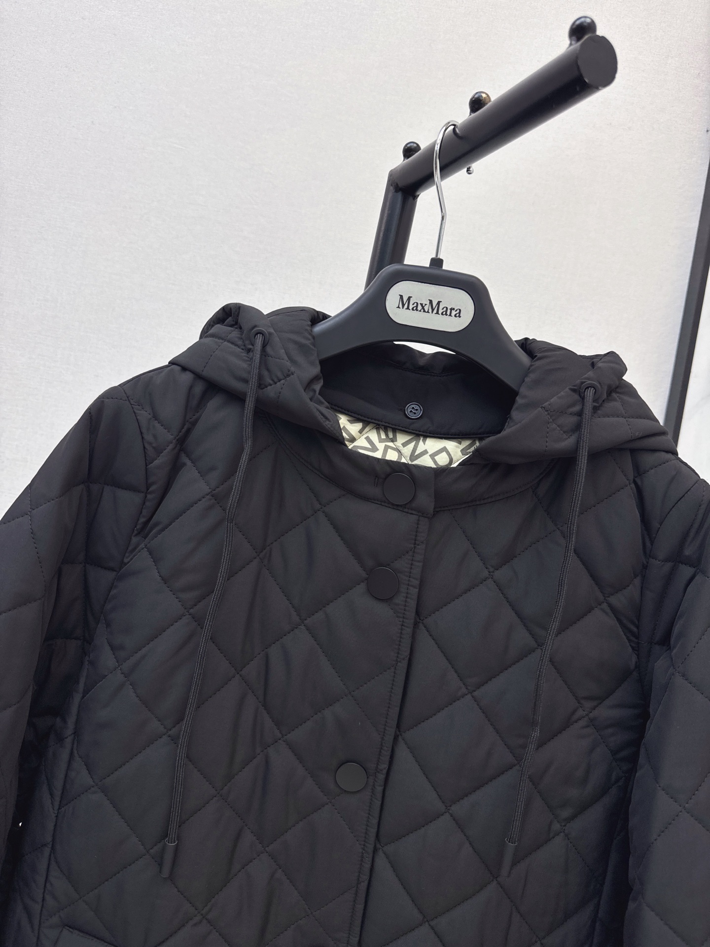 Max 26fw hooded padded jacket