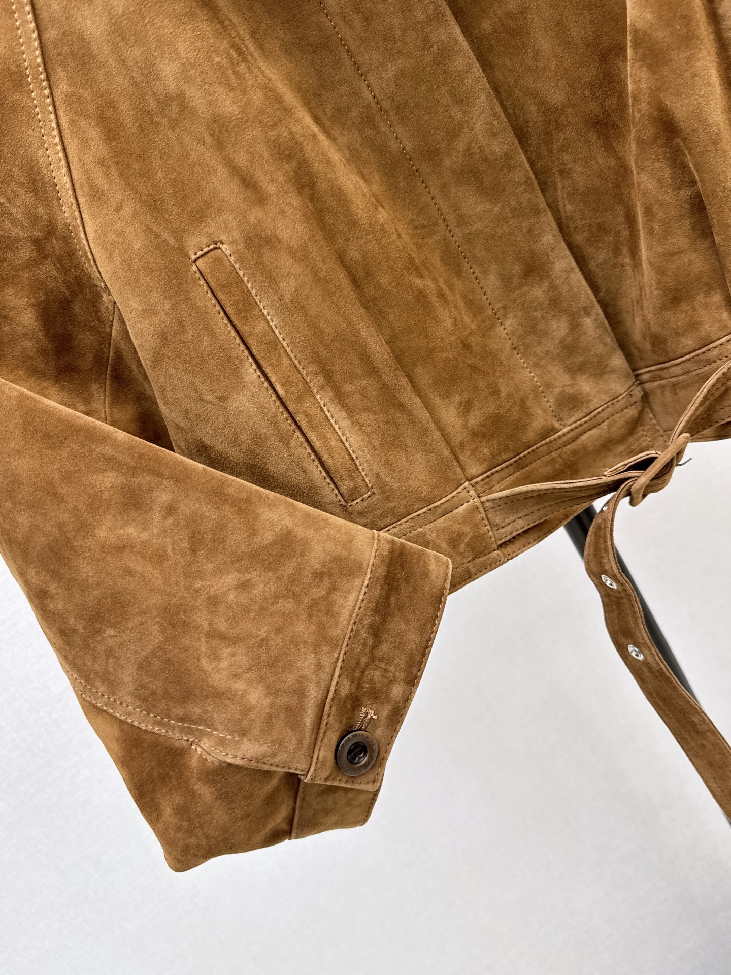 Bott 26fw suede leather jacket
