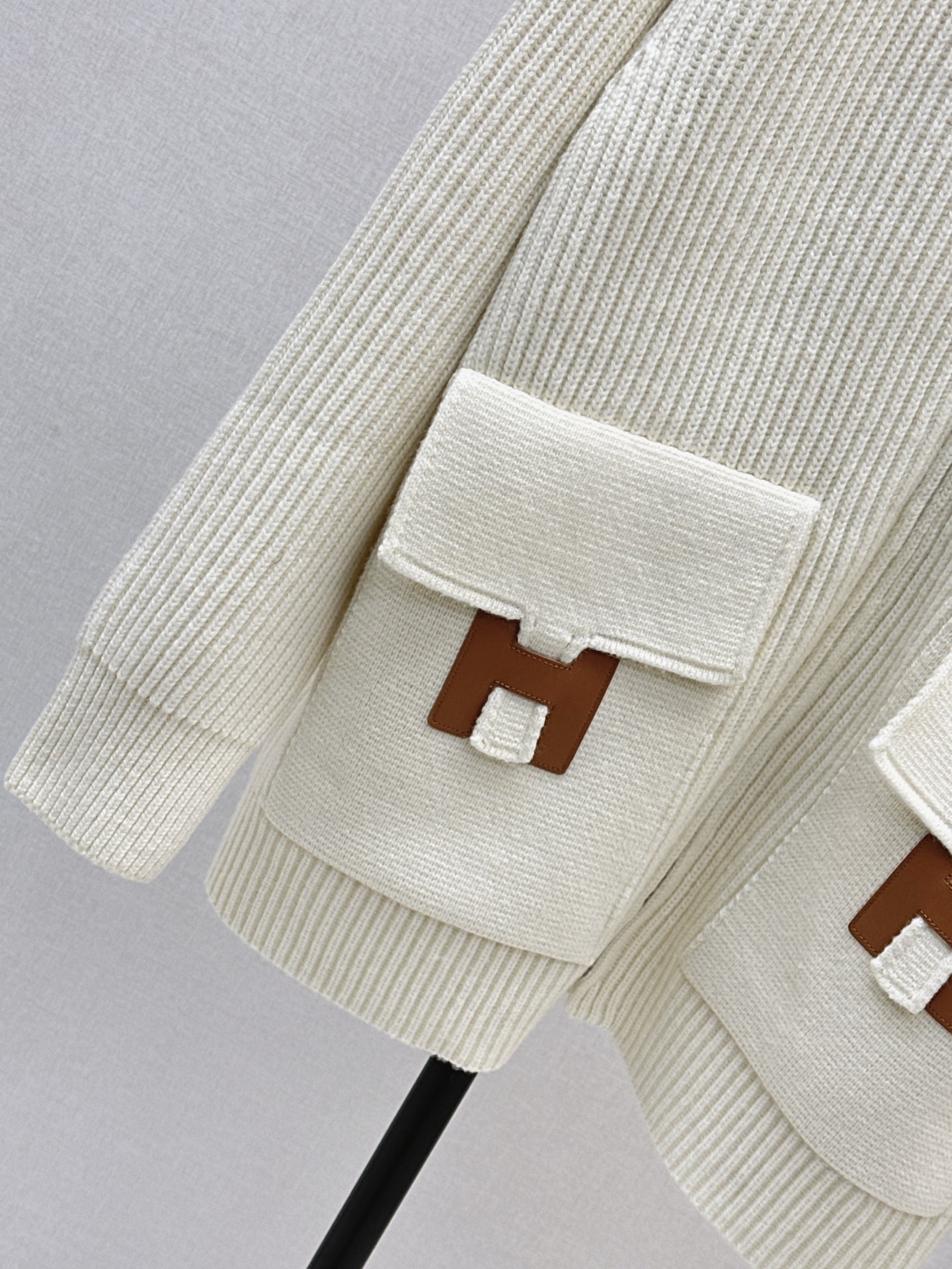 Her 26fw wool knit jacket