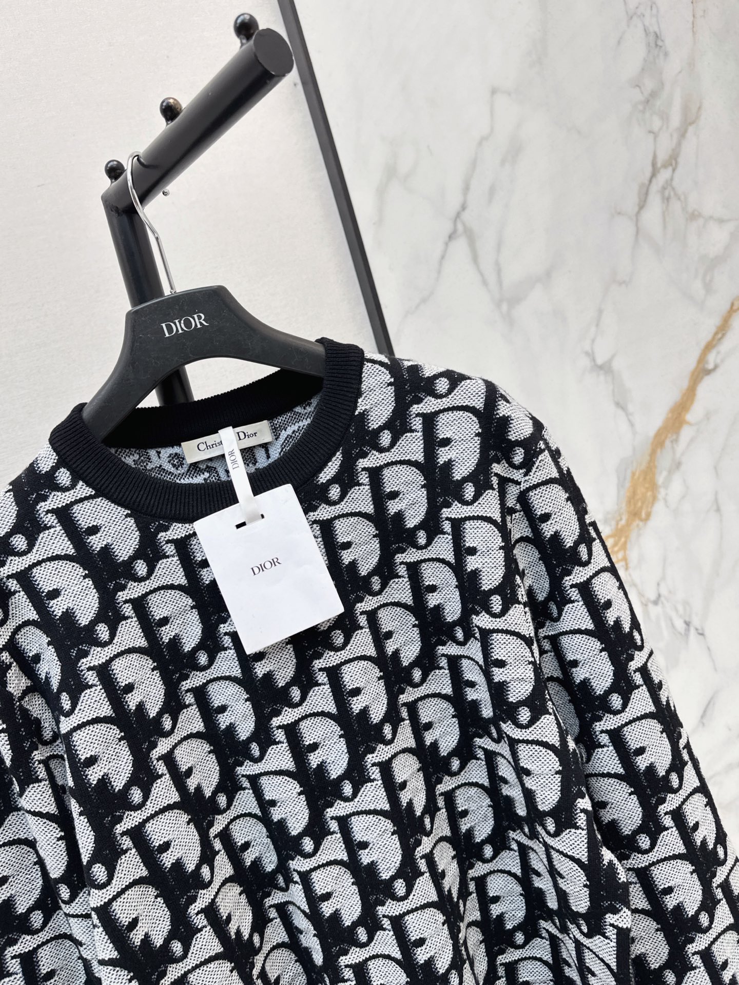 CD 26fw jacquard sweater