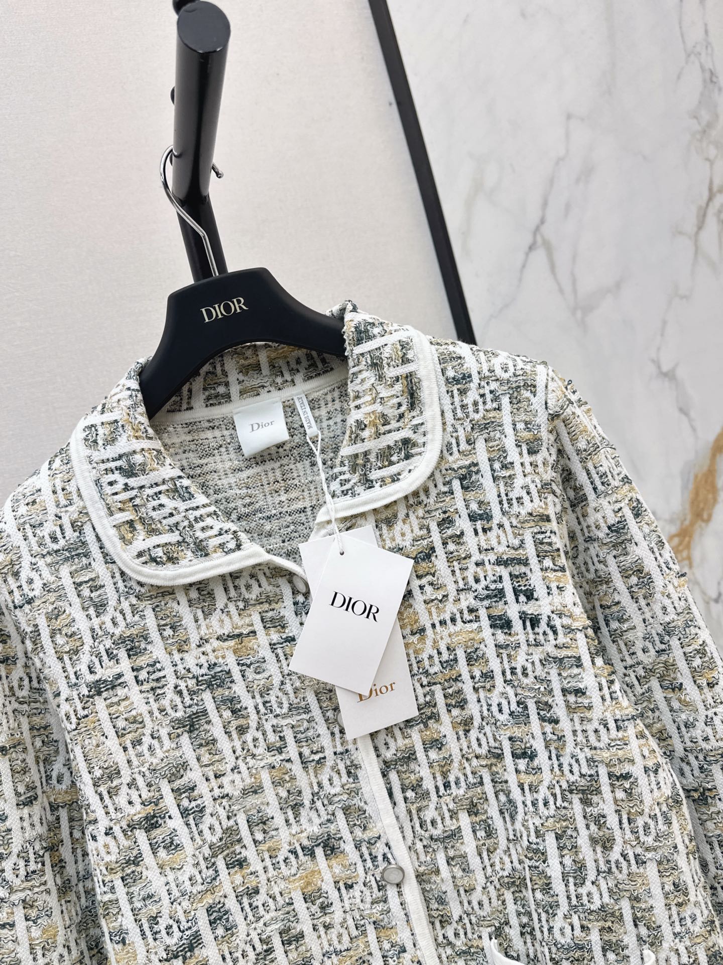 CD 26fw jacquard knit jacket