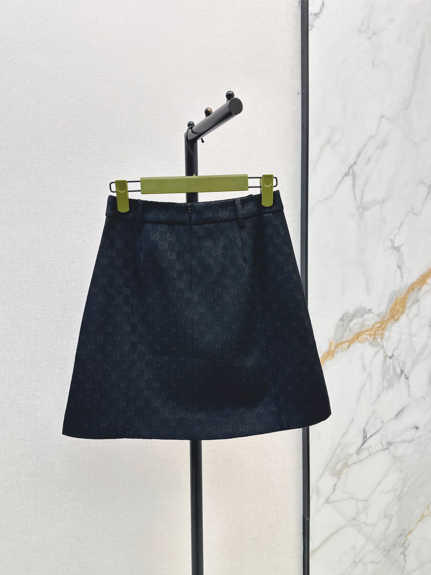 Guc 26fw jacquard a-line skirt
