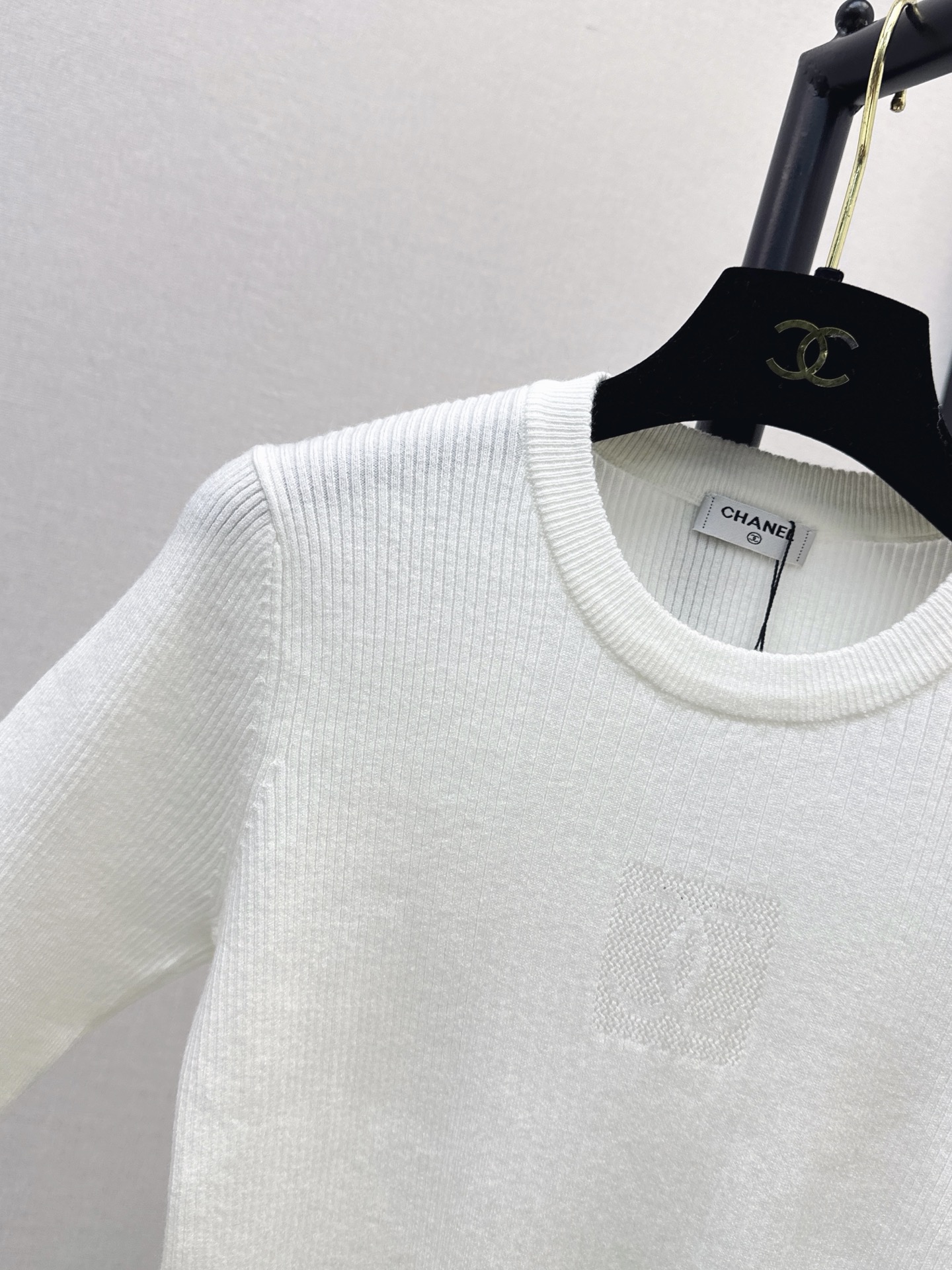 Chan 26fw knit basic tee
