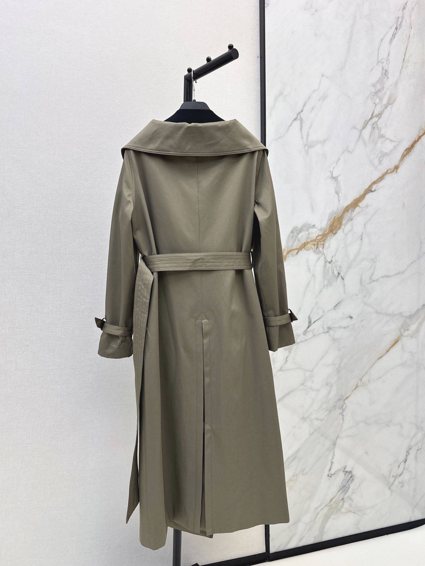 Max 26fw Belted Long Trench Coat