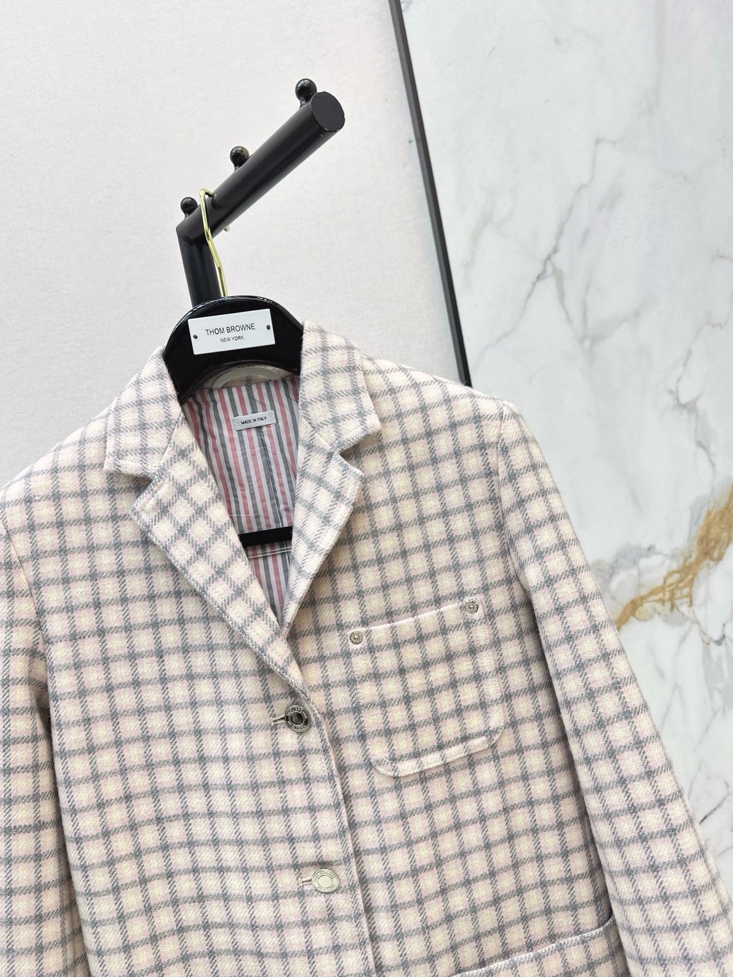 Thom 26fw tweed blazer