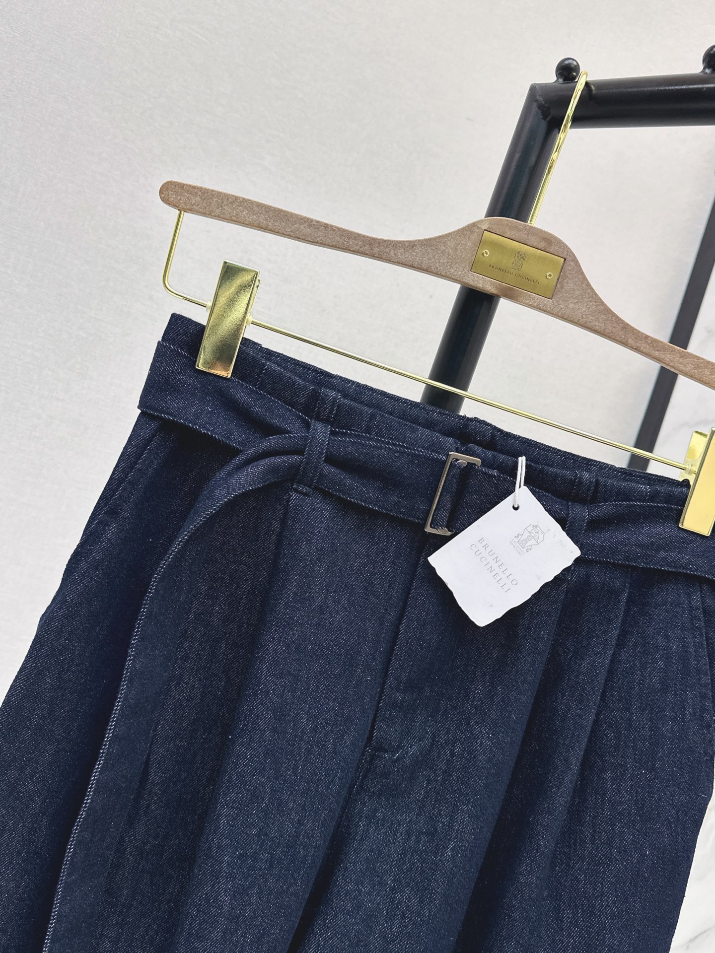 Brun 26fw wide-leg jeans