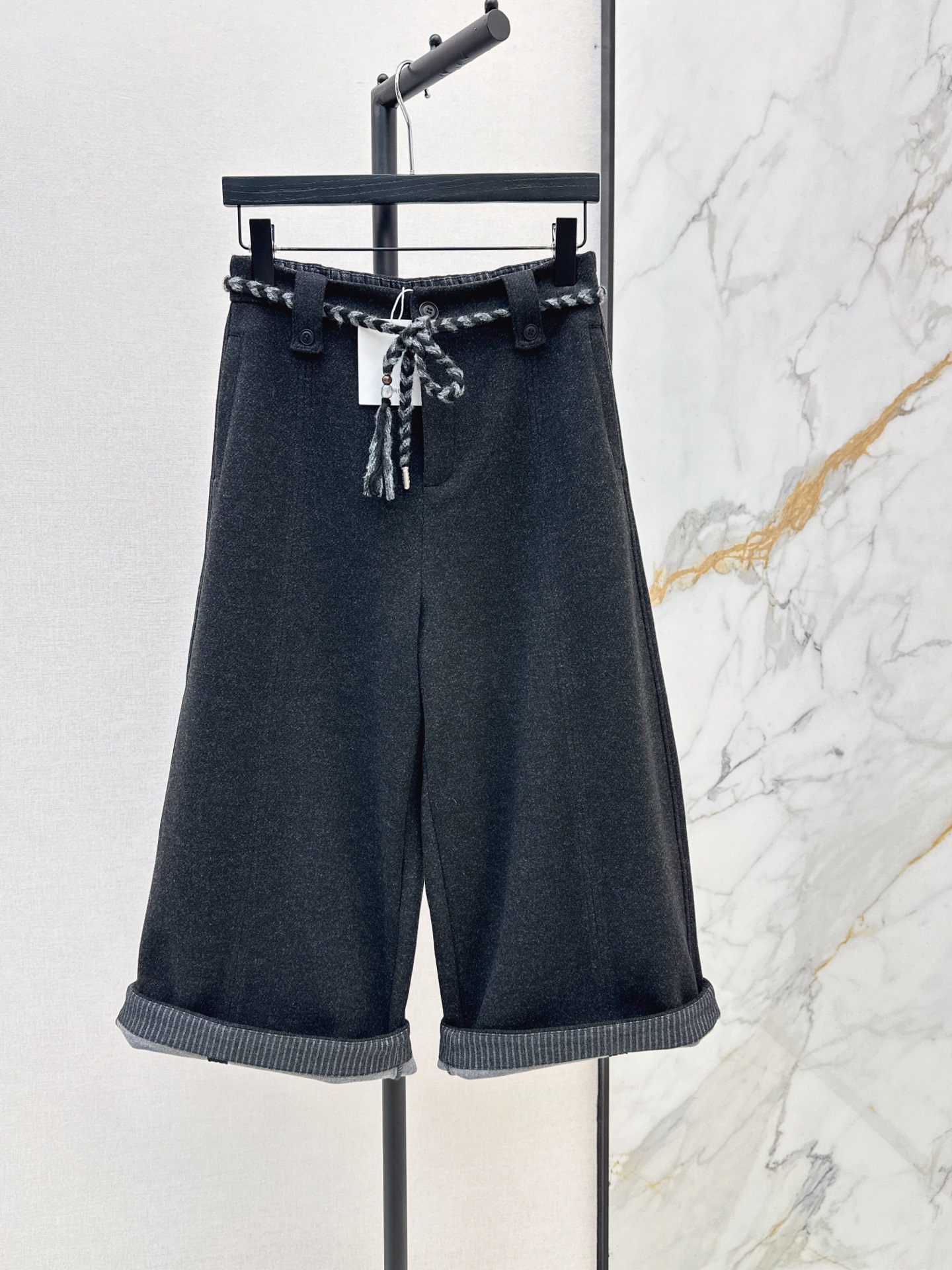 Row 26fw cropped wide-leg pants