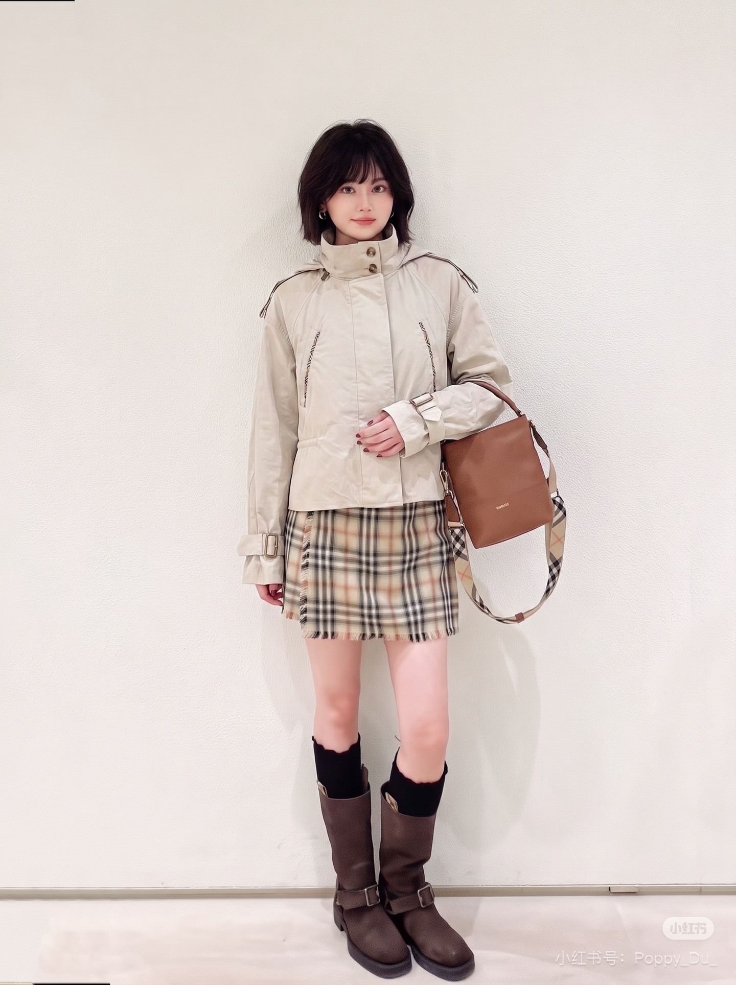 Bur 26fw hooded trench coats