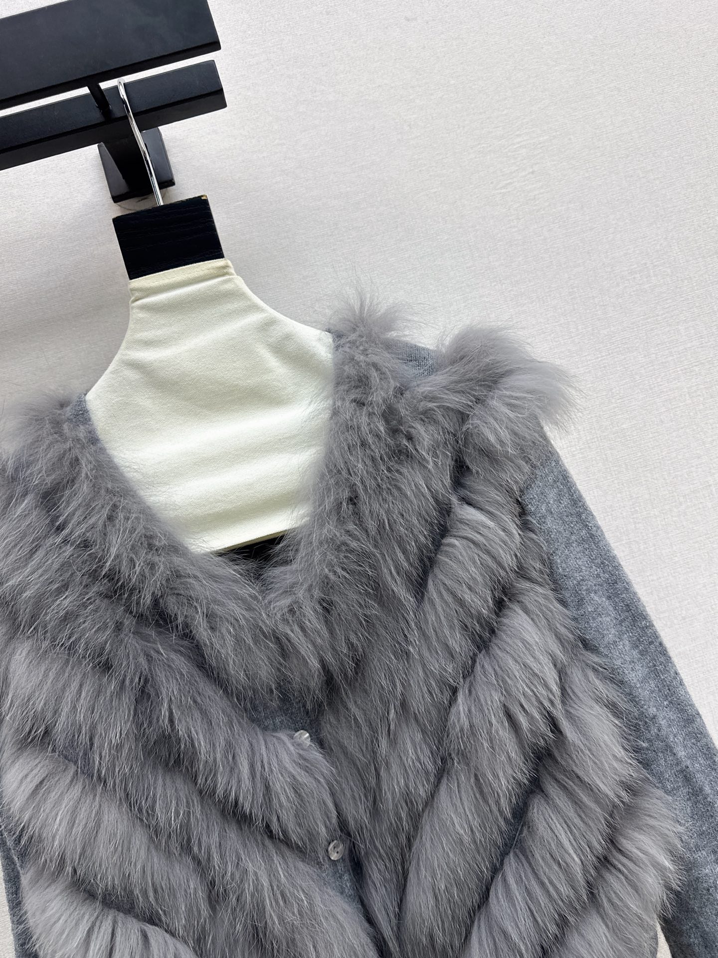 Fen 26fw wool knit jacket
