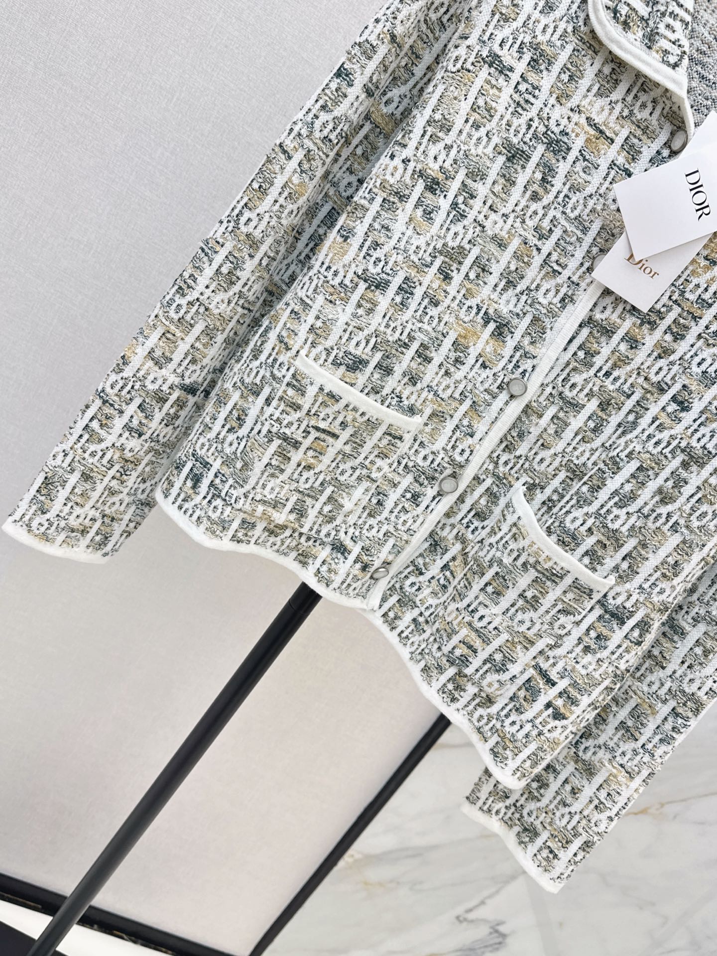 CD 26fw jacquard knit jacket