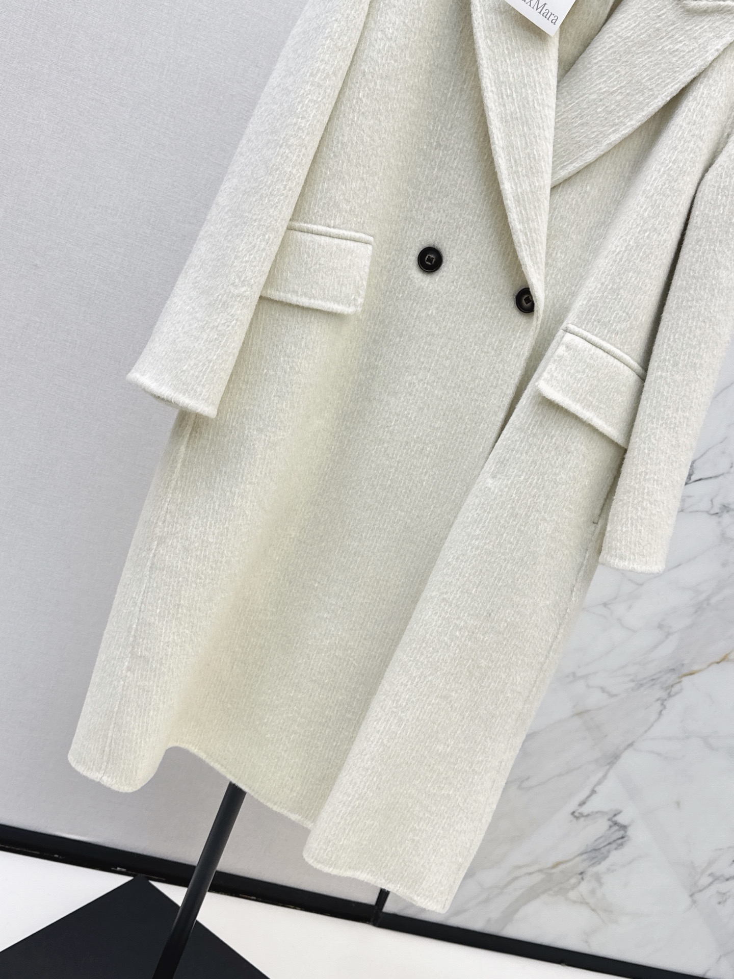 Max 26fw cropped vest overcoats sets