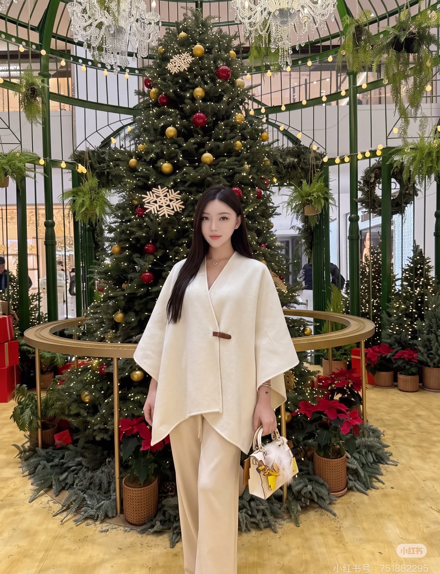 Her 26fw woolen cape jacket