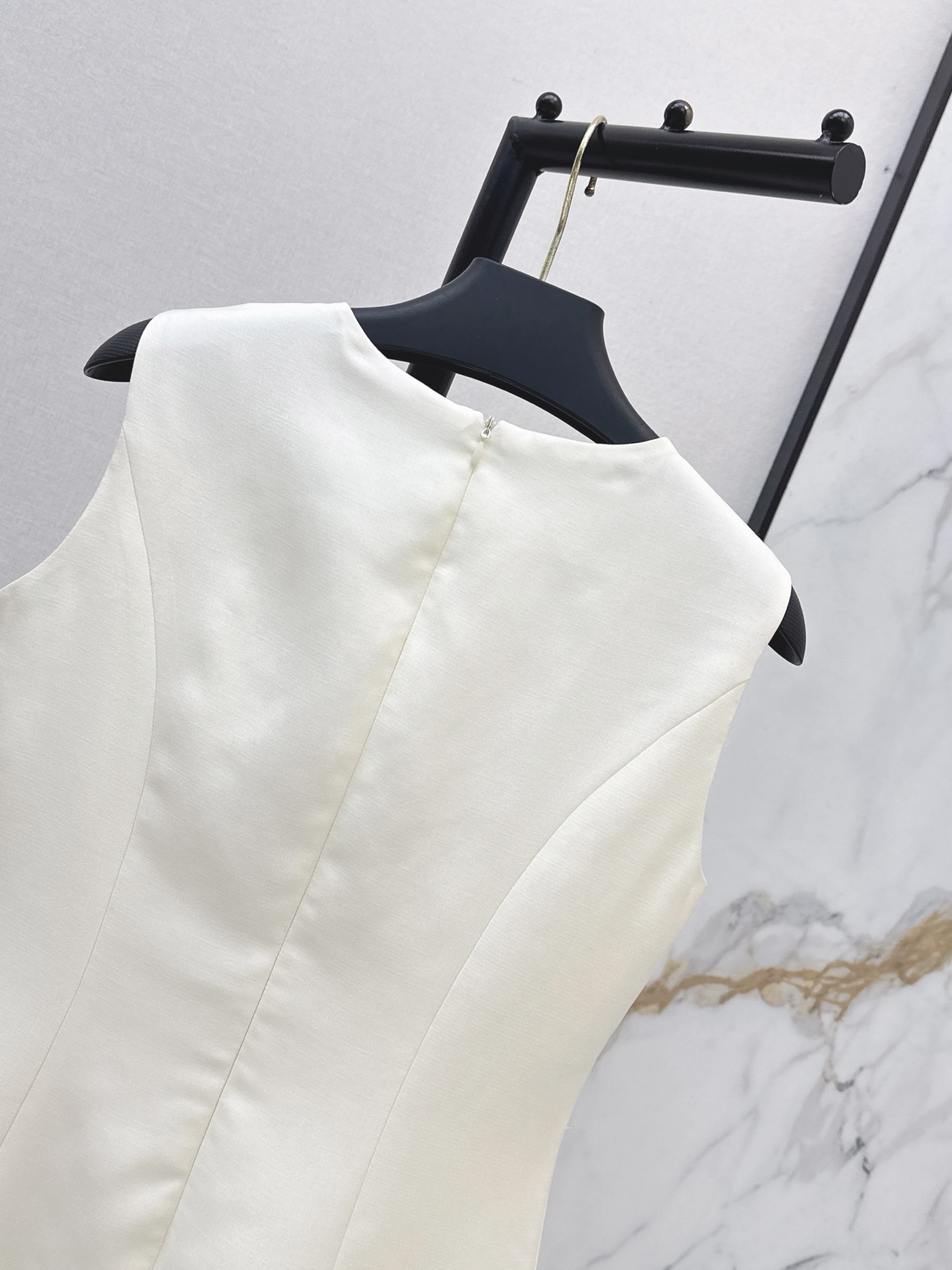 Valen 26ss bow beading dress