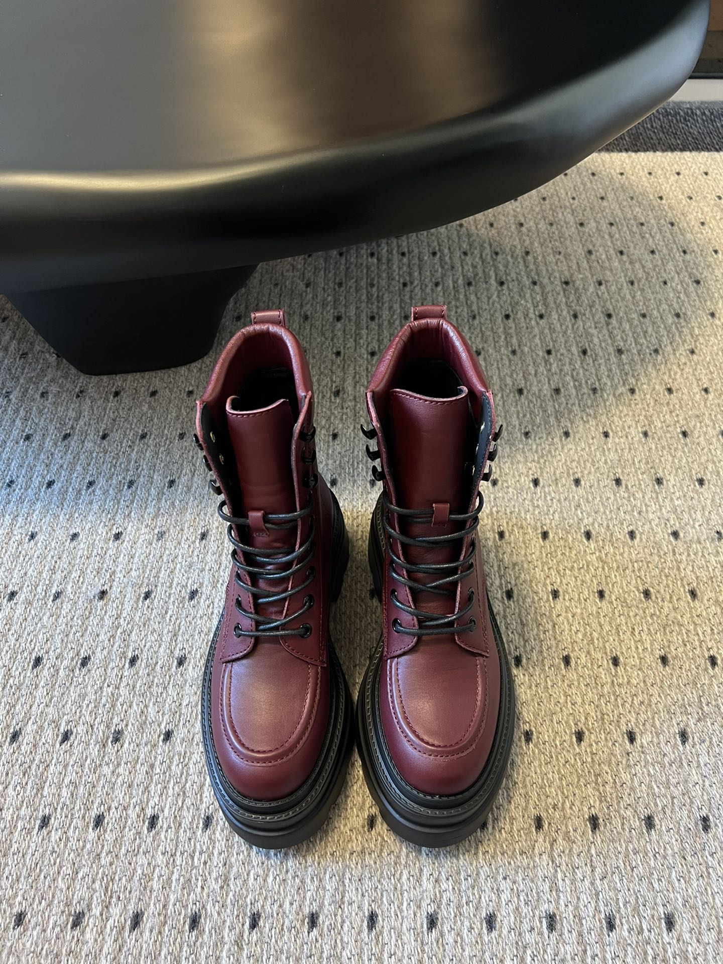 Alex 25fw combat boots