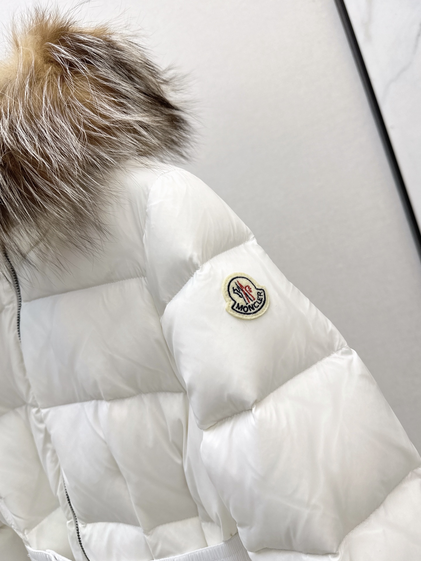 Monc 26fw hooded long down jacket