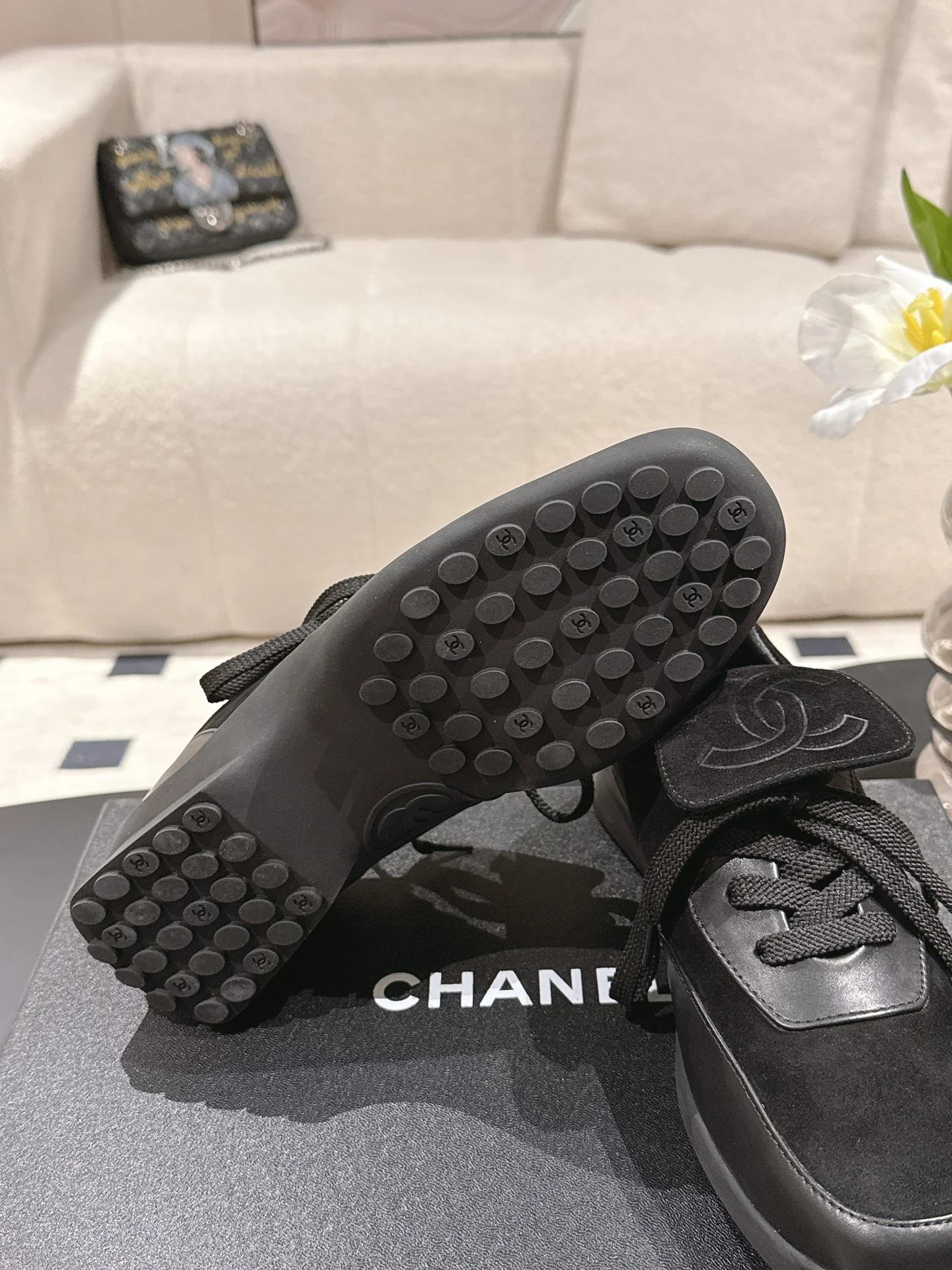 Chan 25fw British style causal shoes