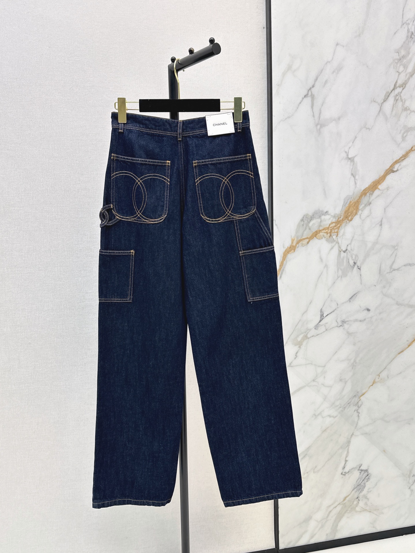 Chan 26fw cargo jeans