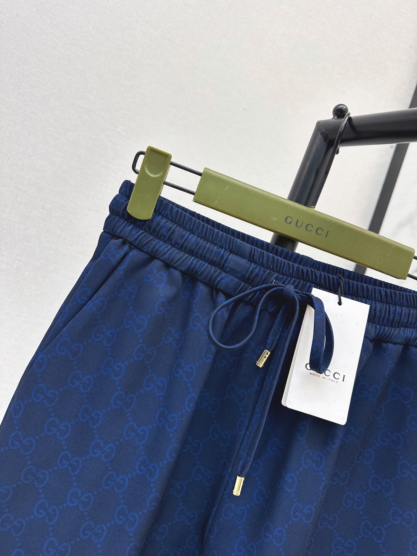 Guc 26fw jacquard wide-leg pants