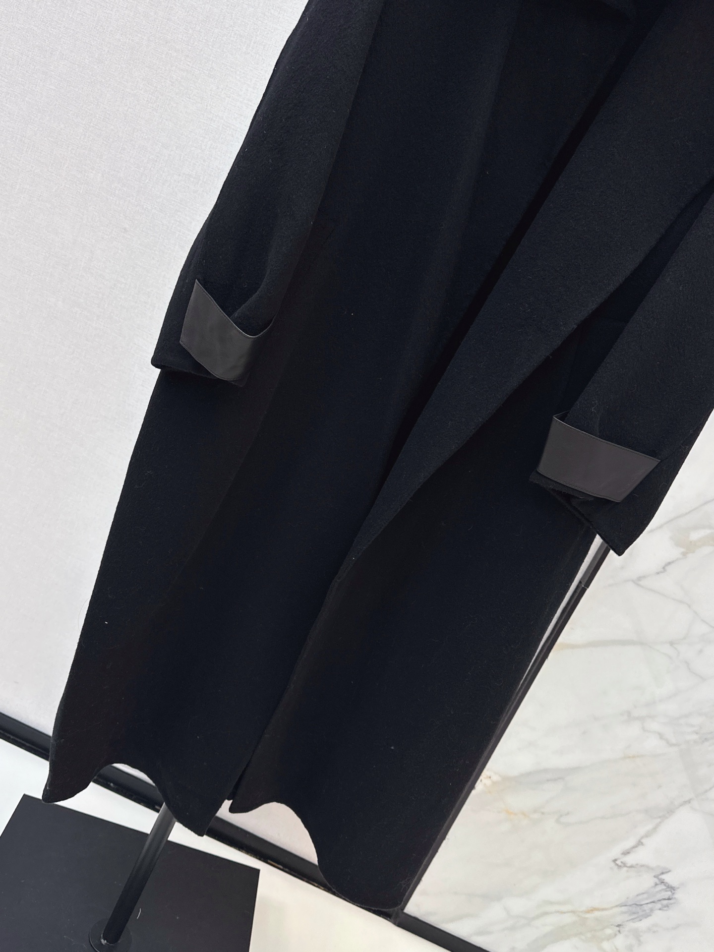 Loui 26fw woolen scarf overcoats