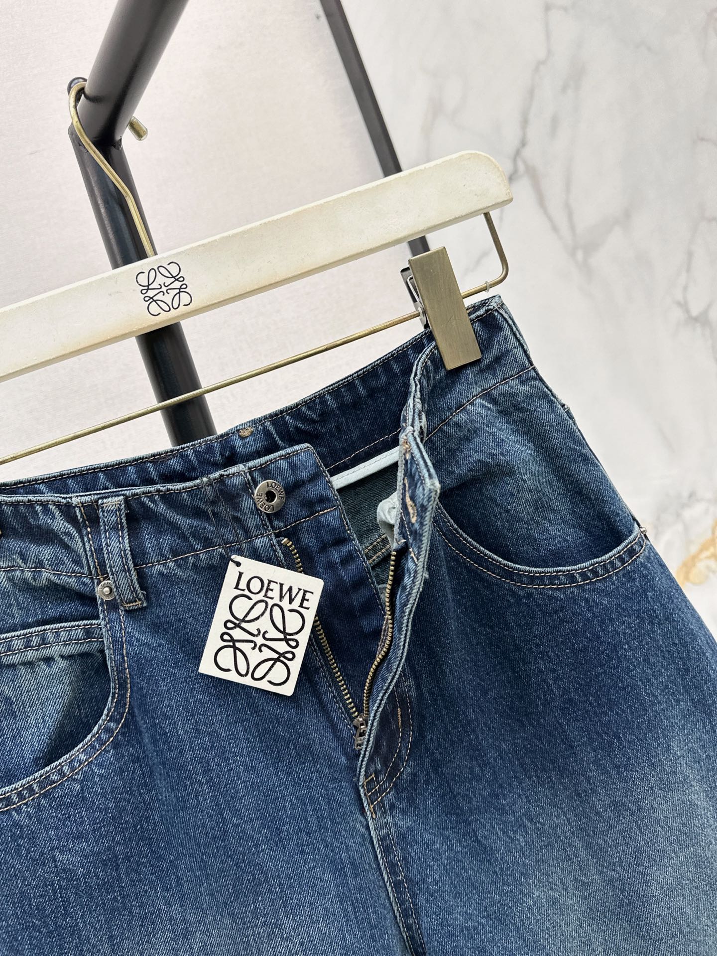 Loe 26fw wide-leg jeans