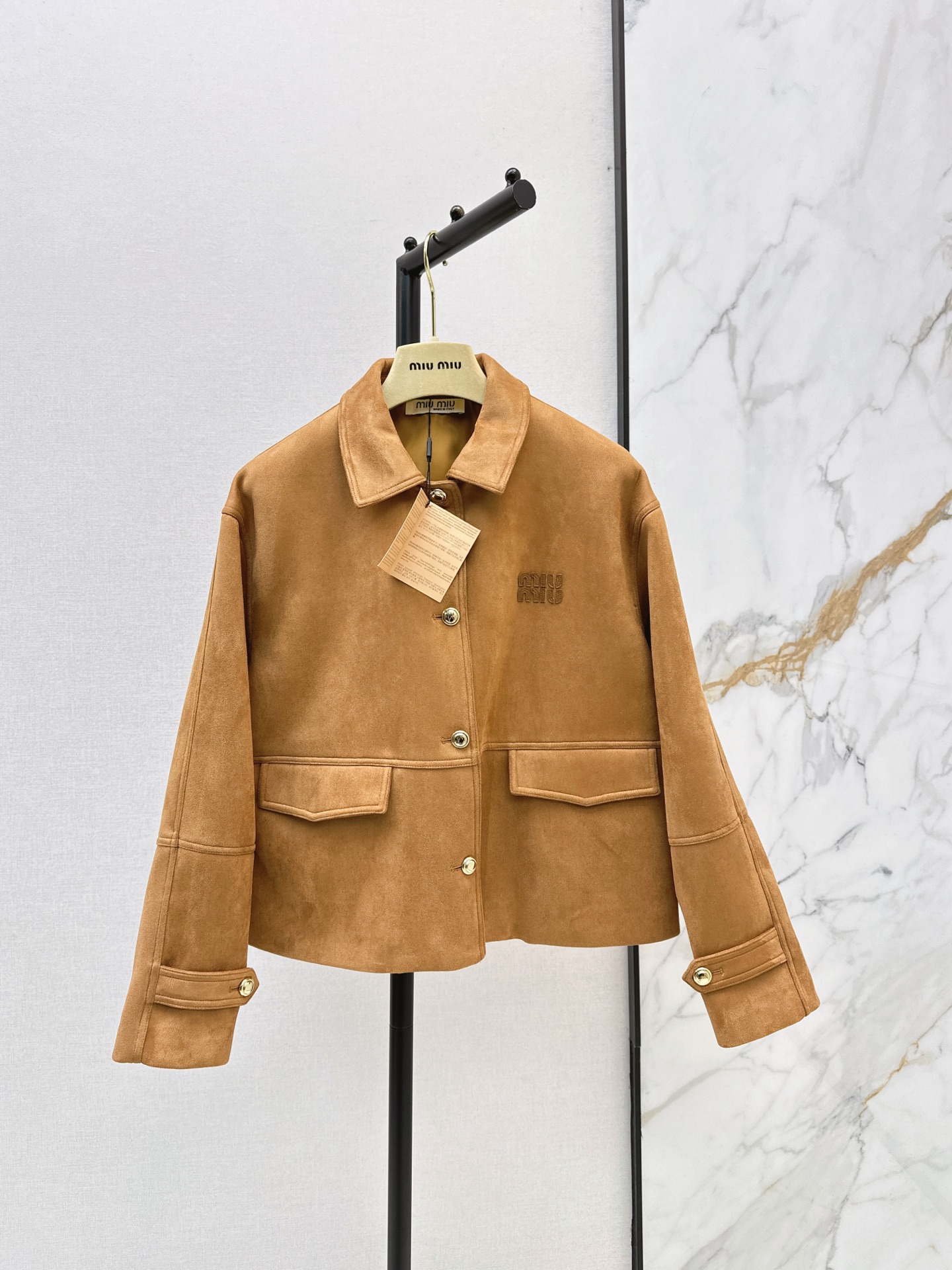 Miu 26fw collared jacket