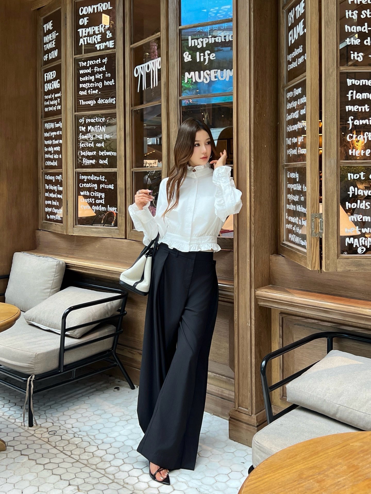 Loe 26fw suit pants