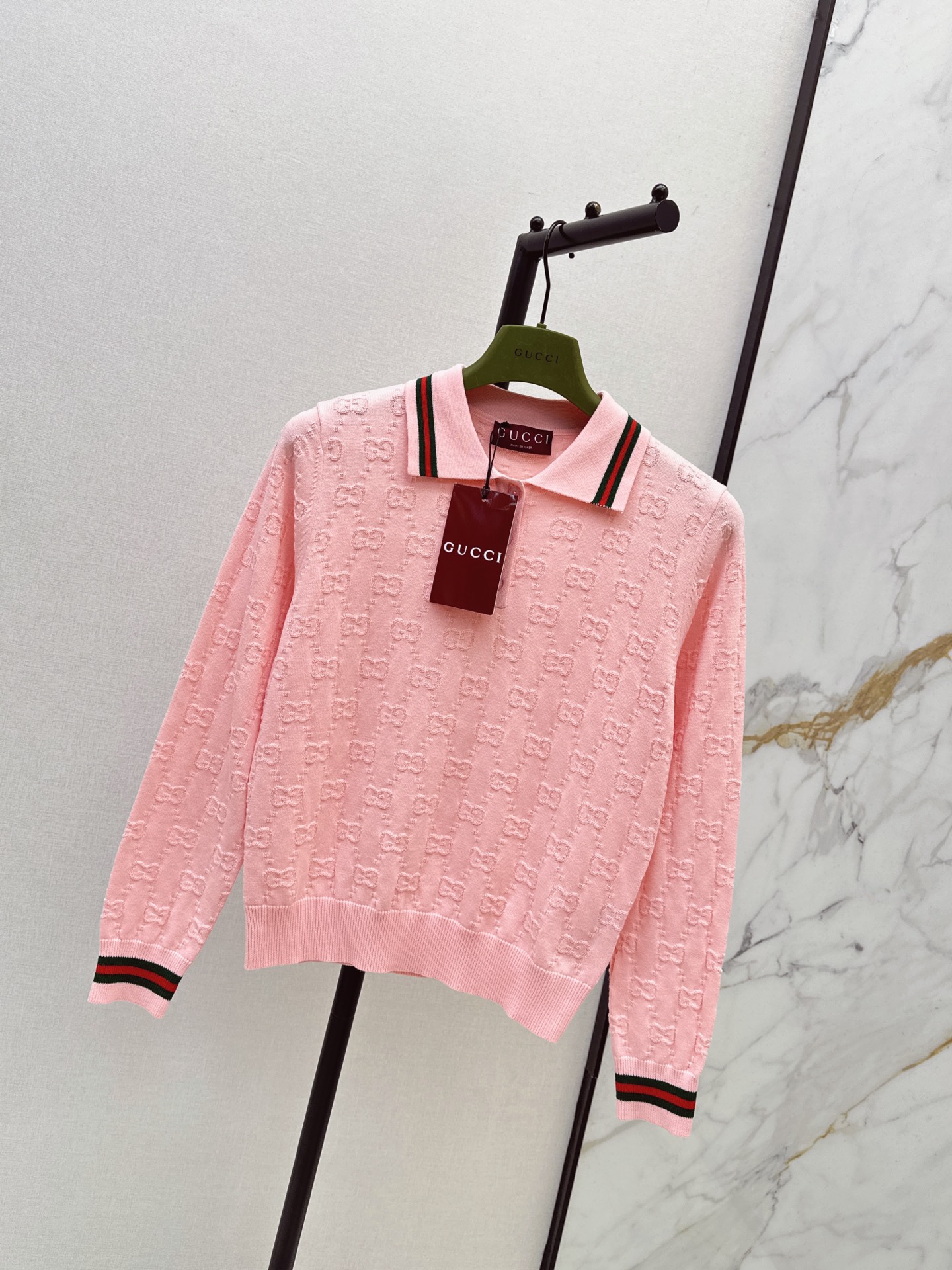 Guc 26fw jacquard sweater