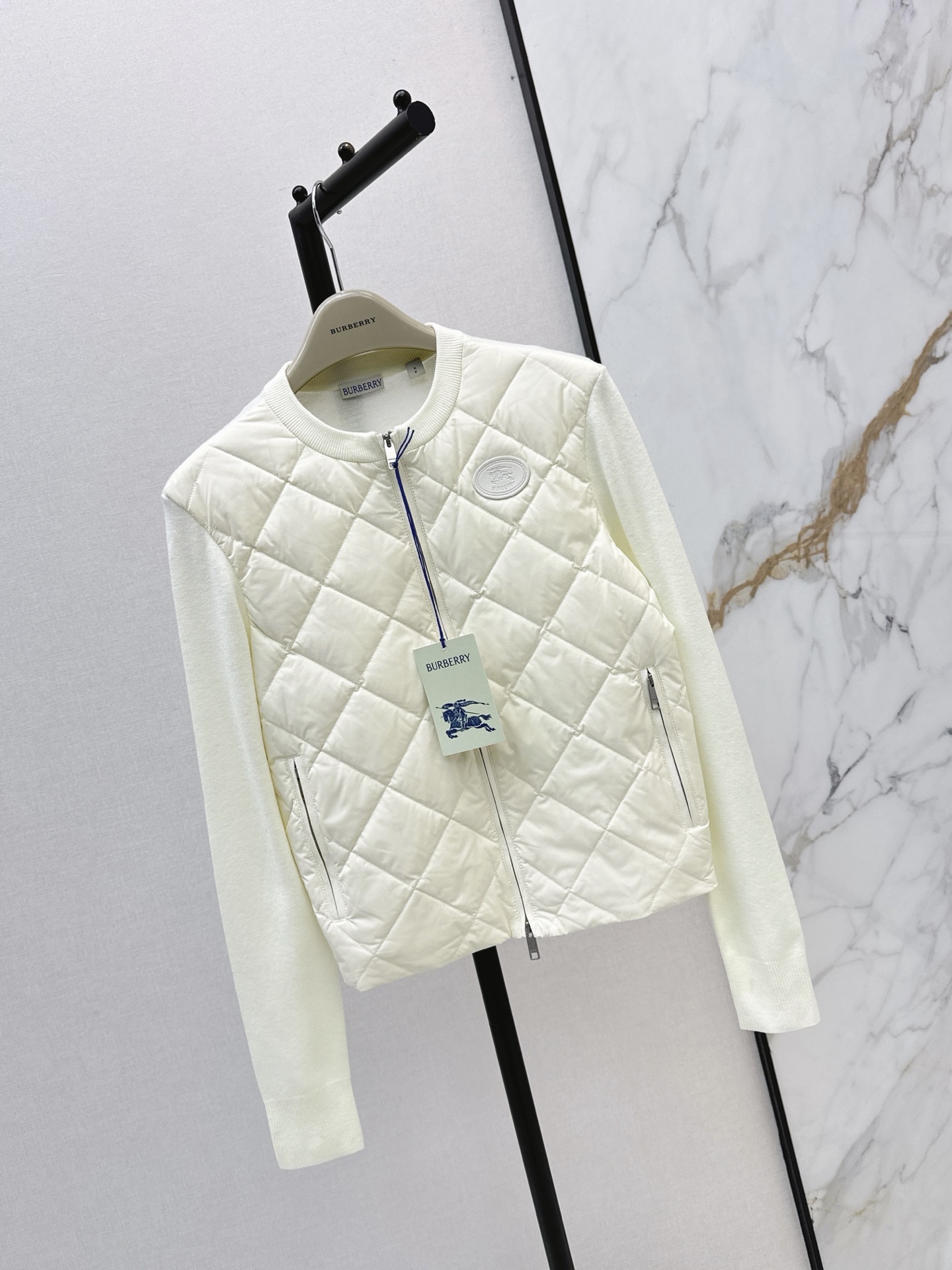 Bur 26fw knit contract down jacket