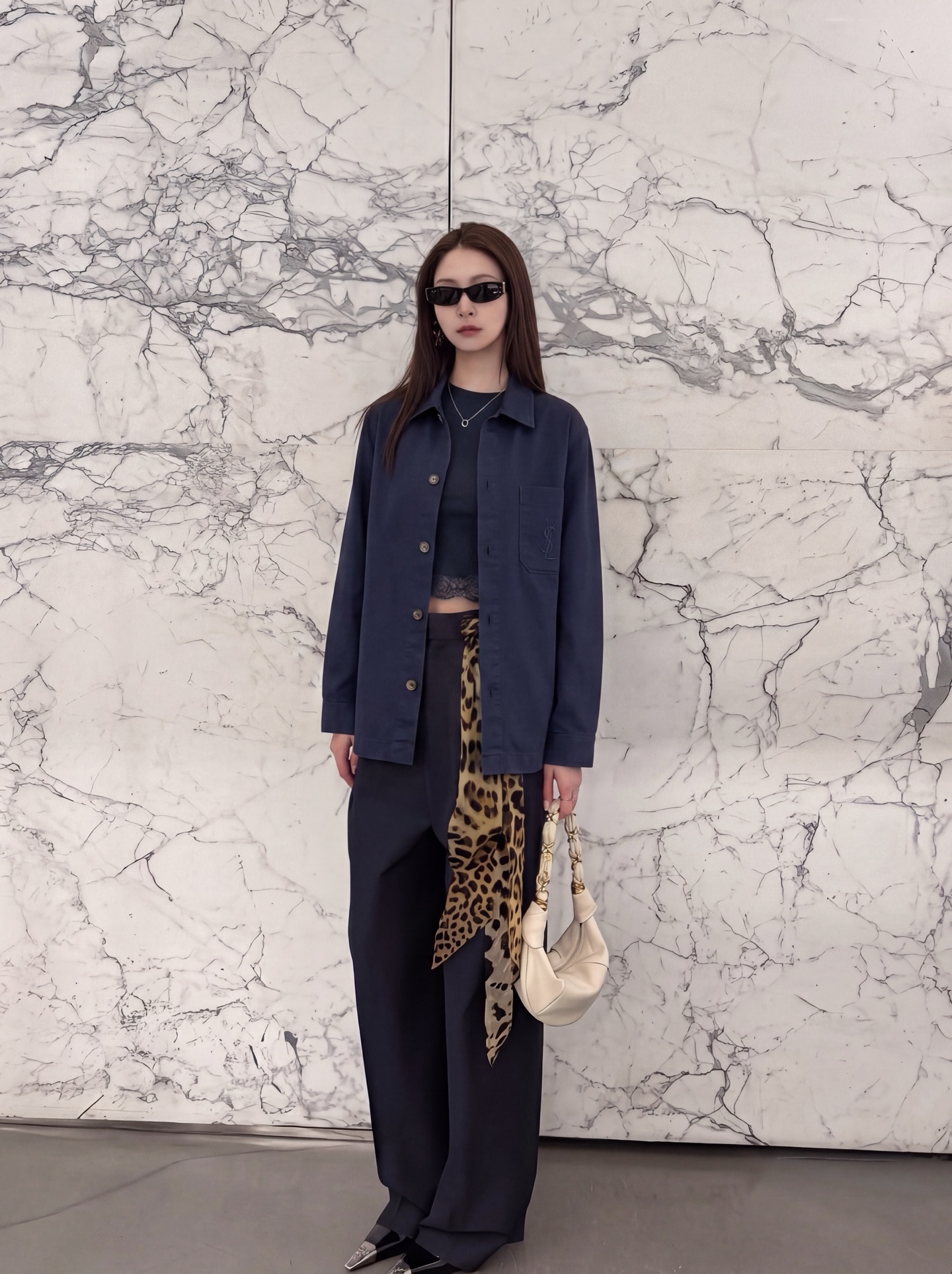 Sain 26fw denim shirt