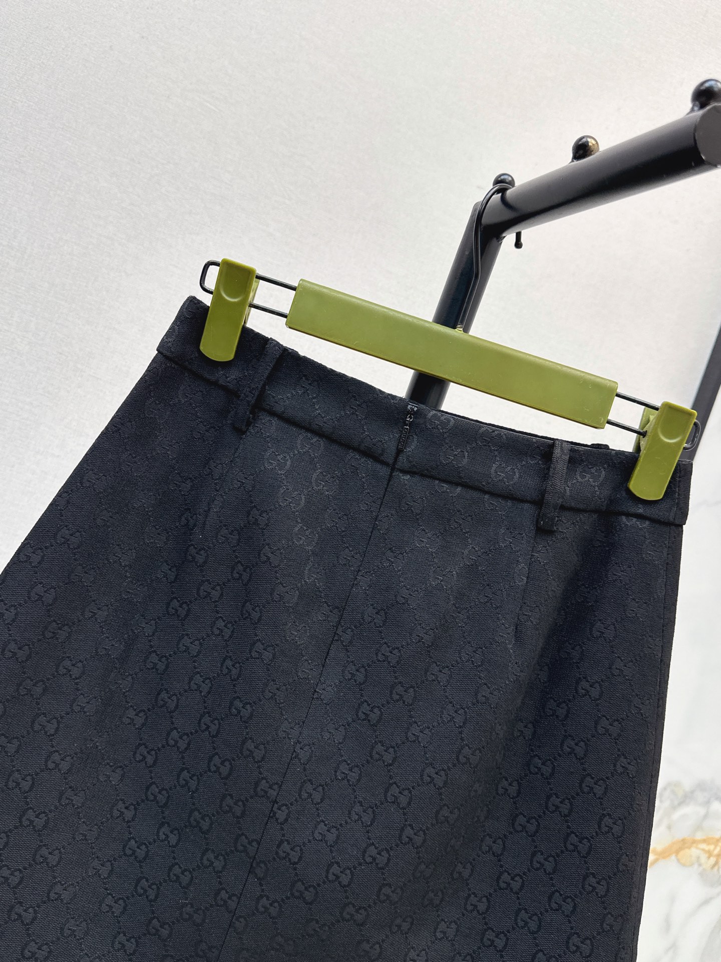 Guc 26fw jacquard a-line skirt