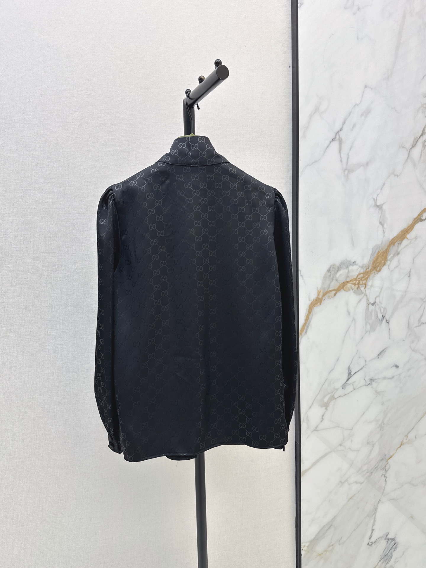 Guc 26fw jacquard ribbon shirt