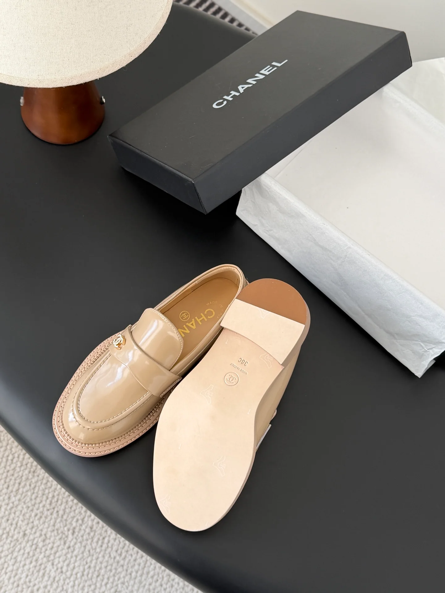Chan 26C loafers shoes
