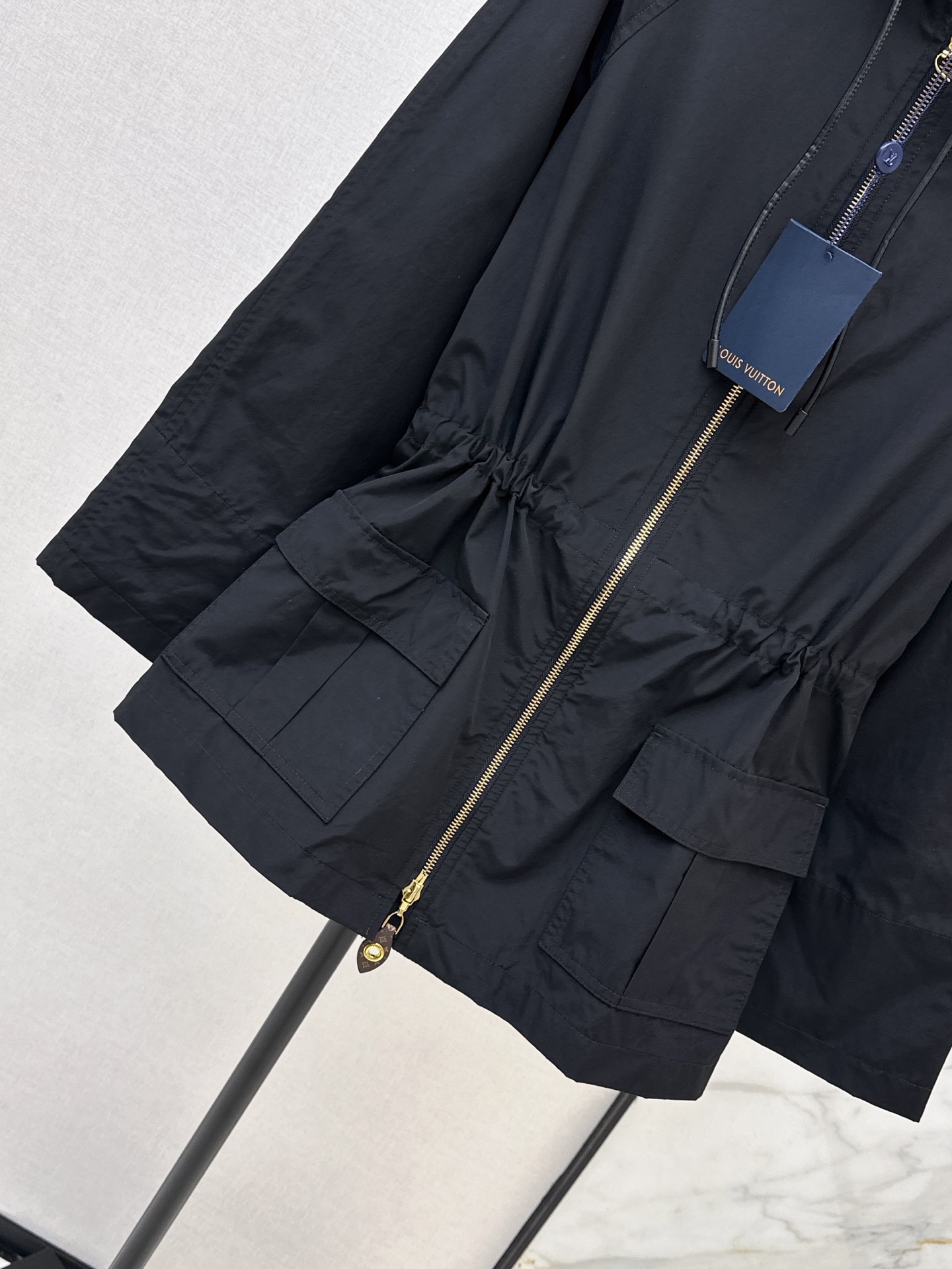 Loui 26fw hooded trench coats