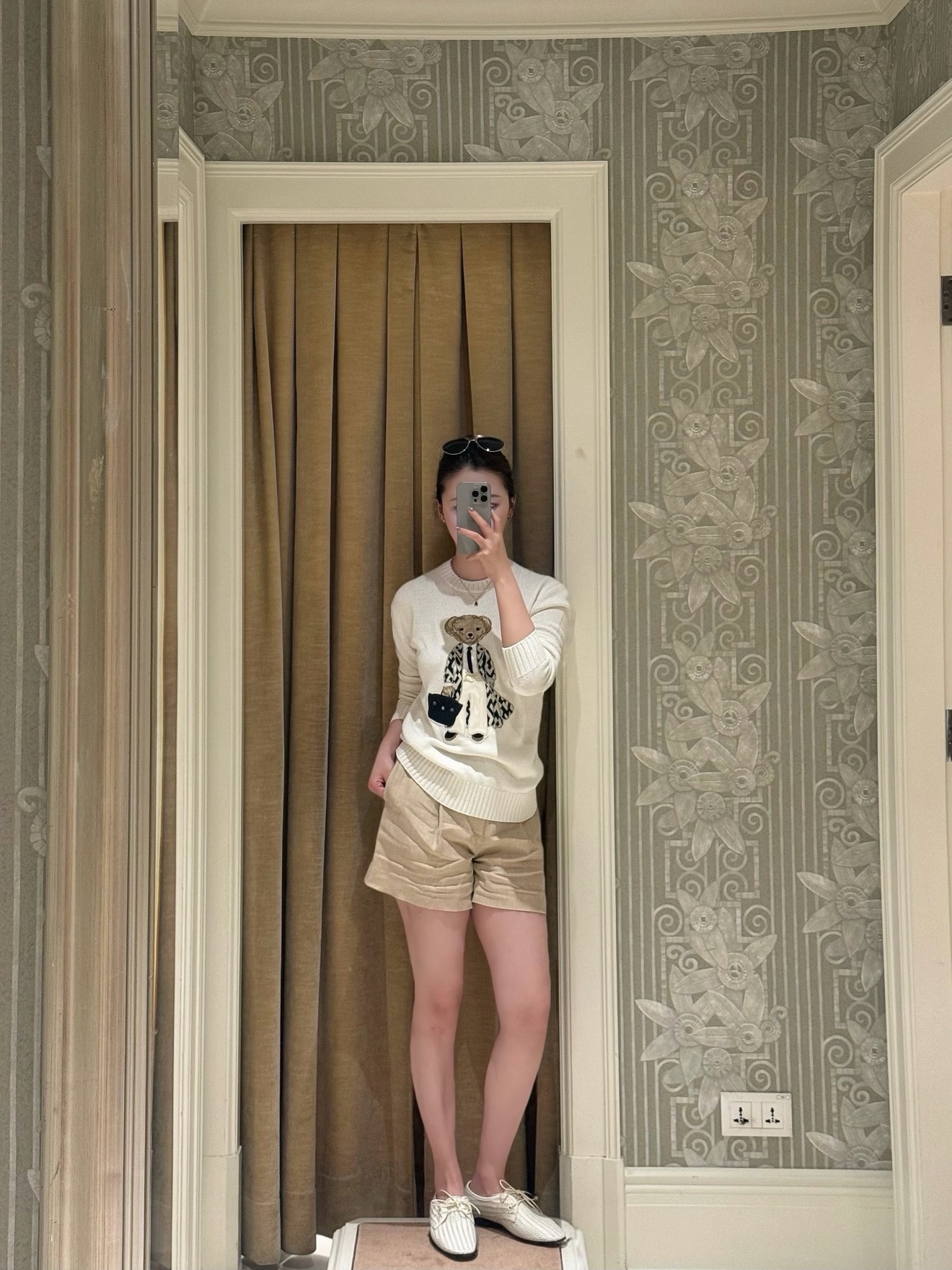 Ralp 26fw embroidery sweater