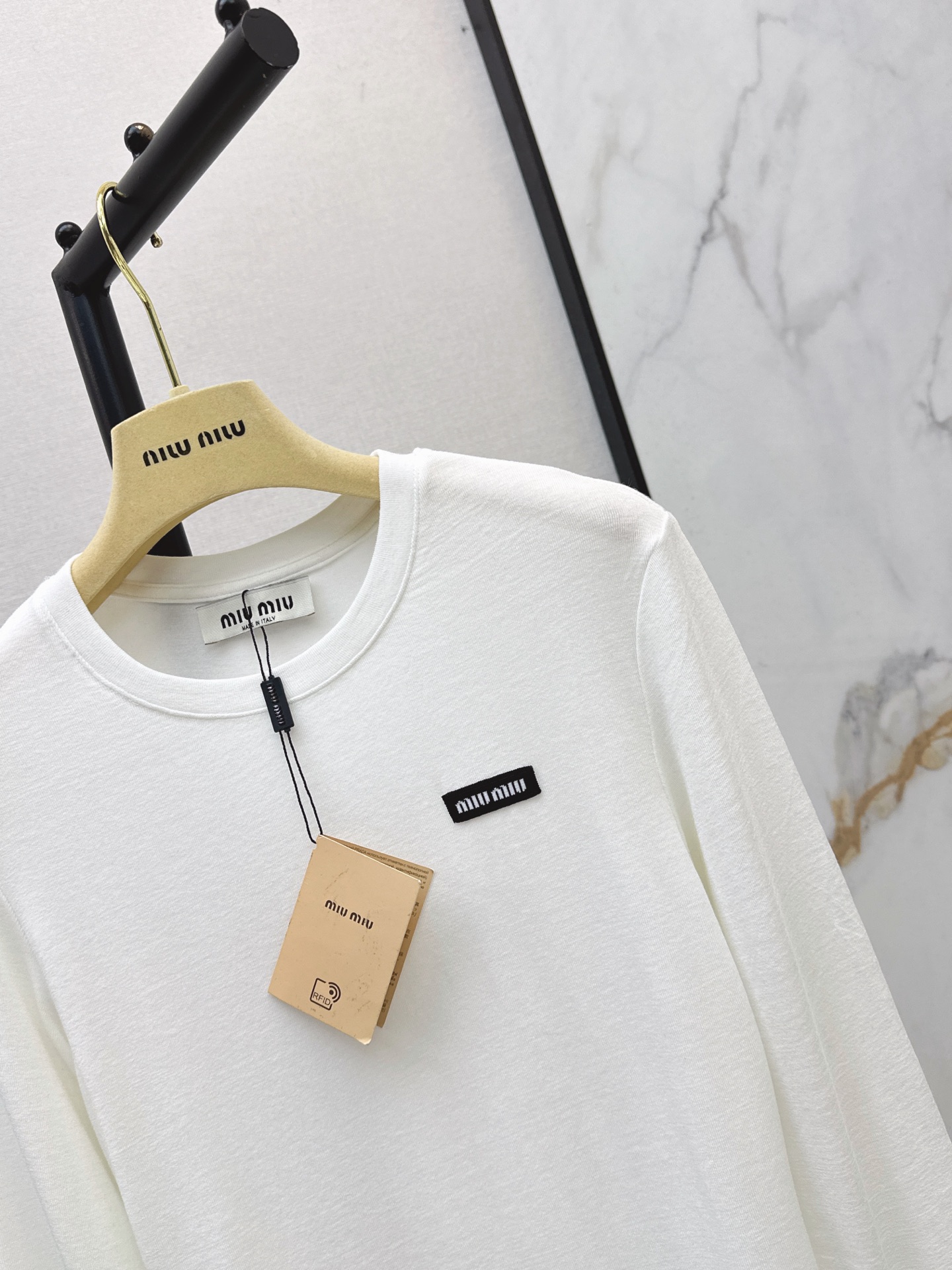 Miu 26fw basic tee