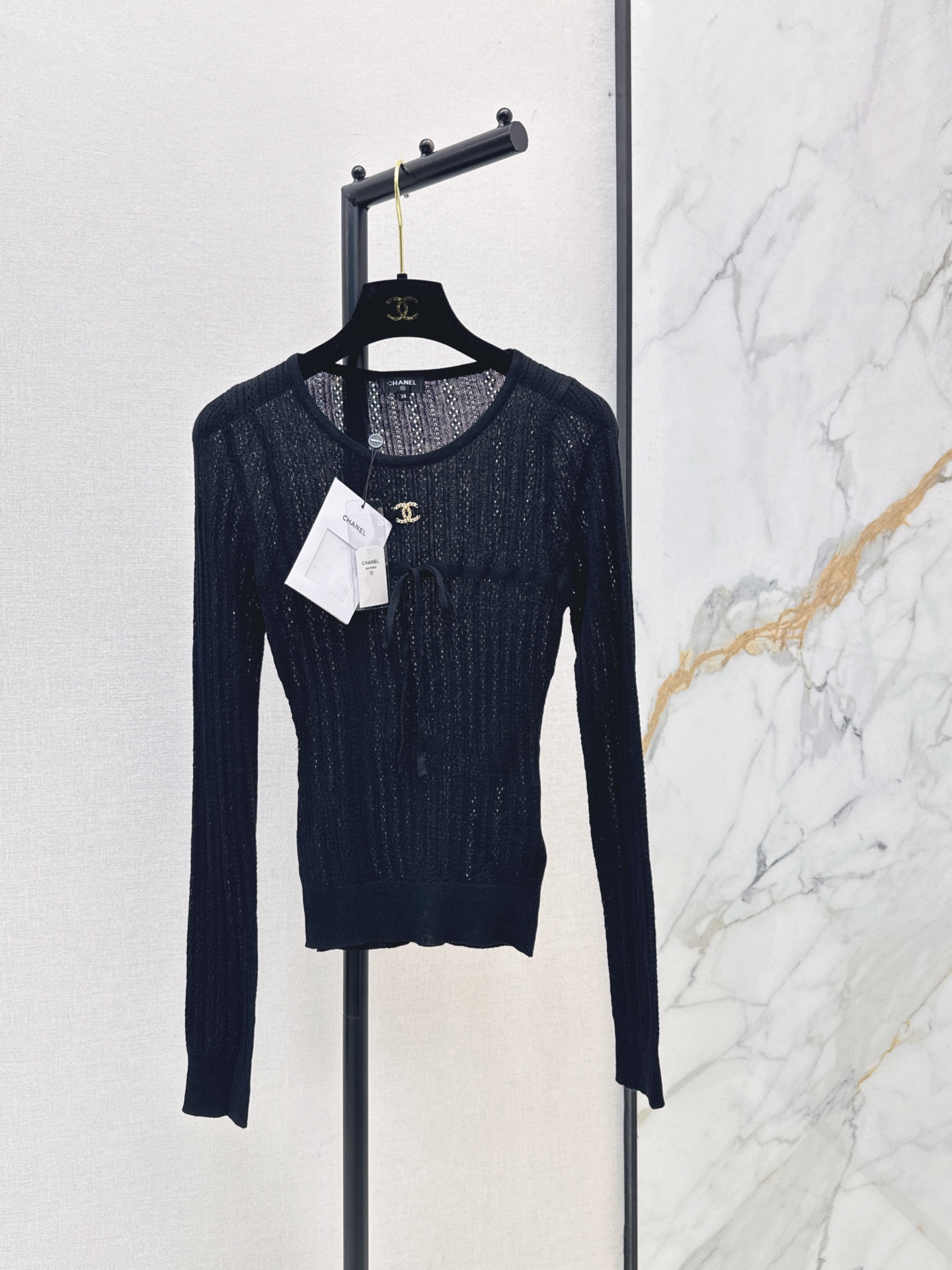 Chan 26fw slim-fit knitwear