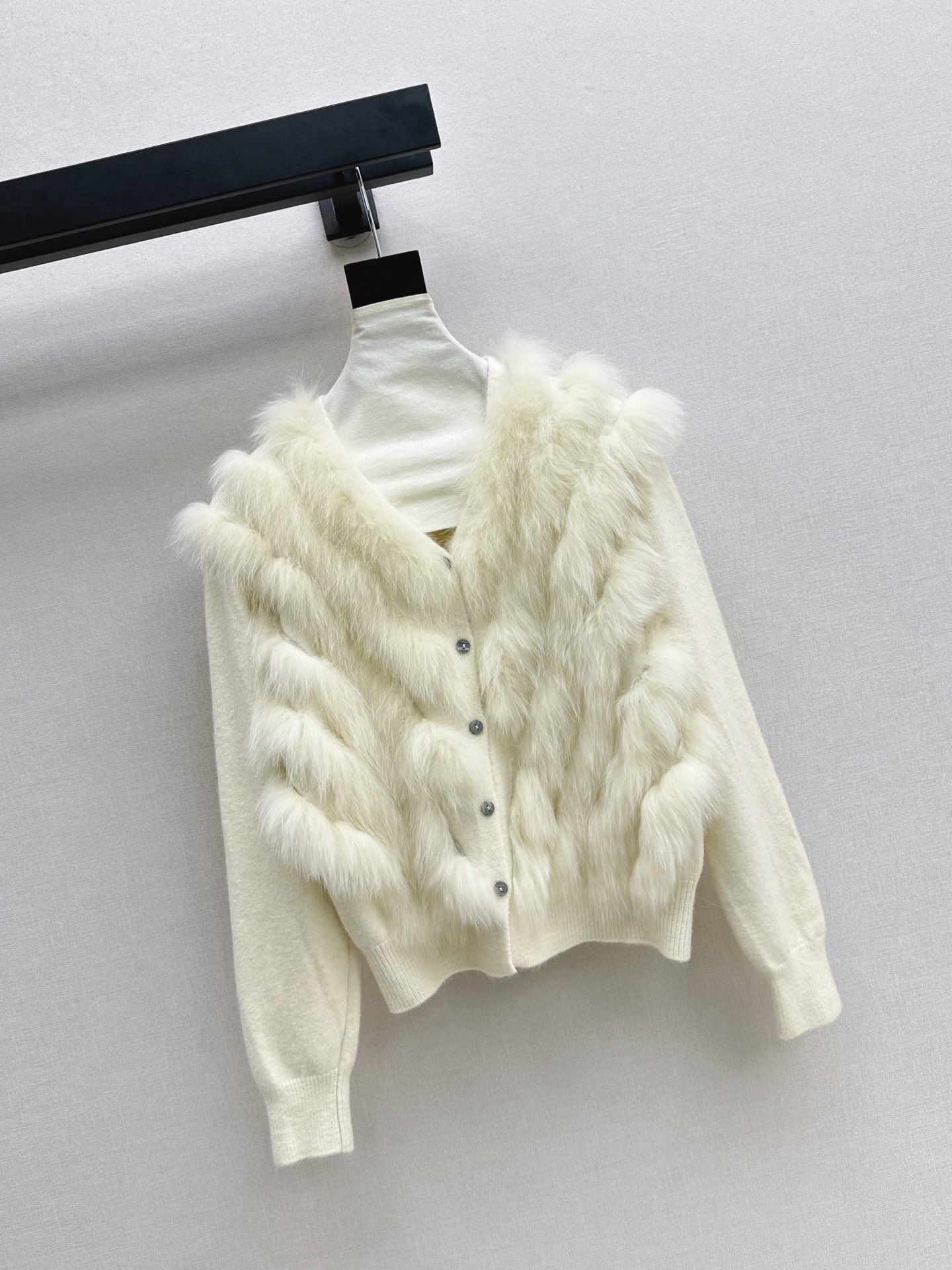 Fen 26fw wool knit jacket