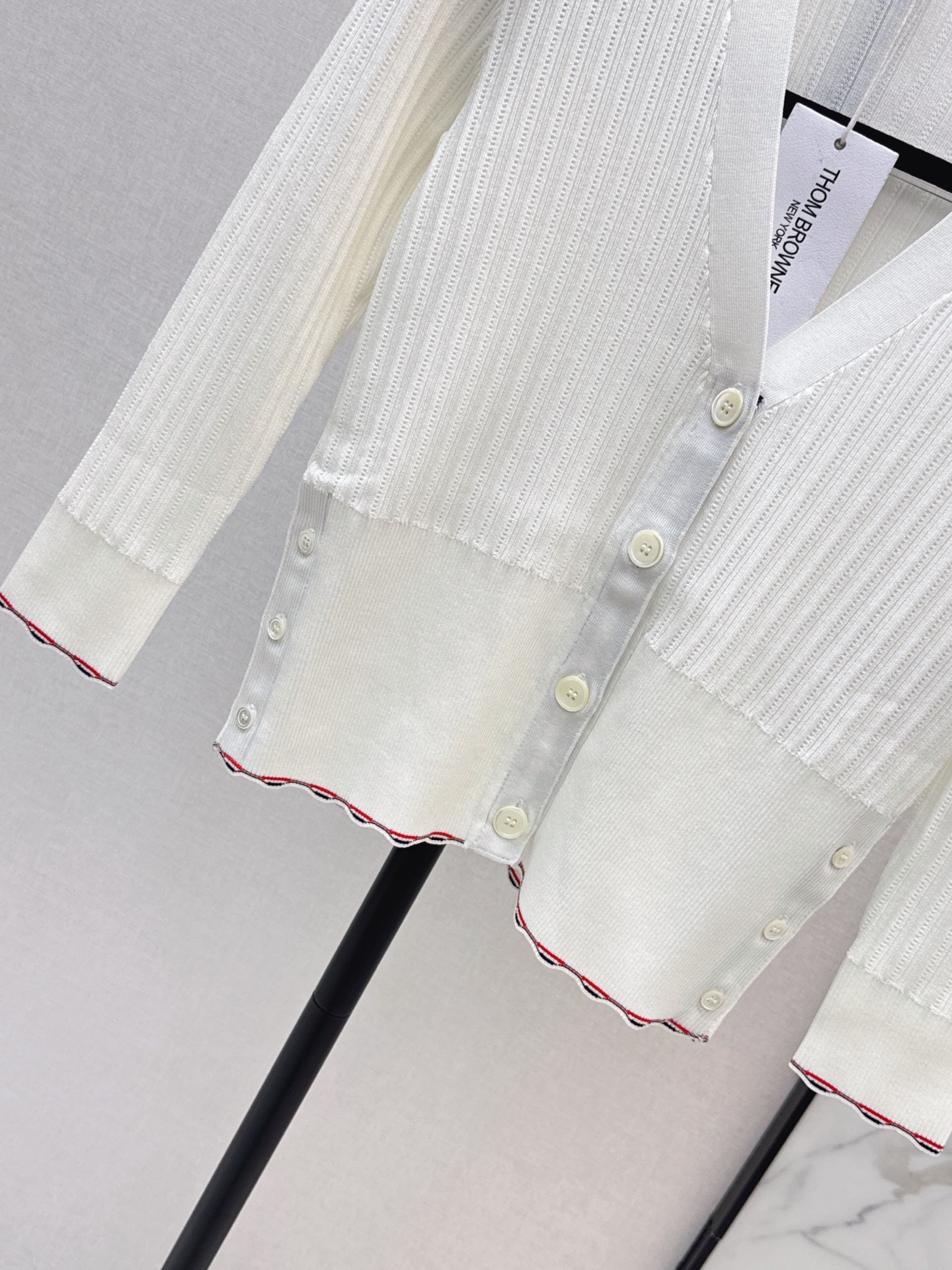 Thom 26fw cropped cardigan
