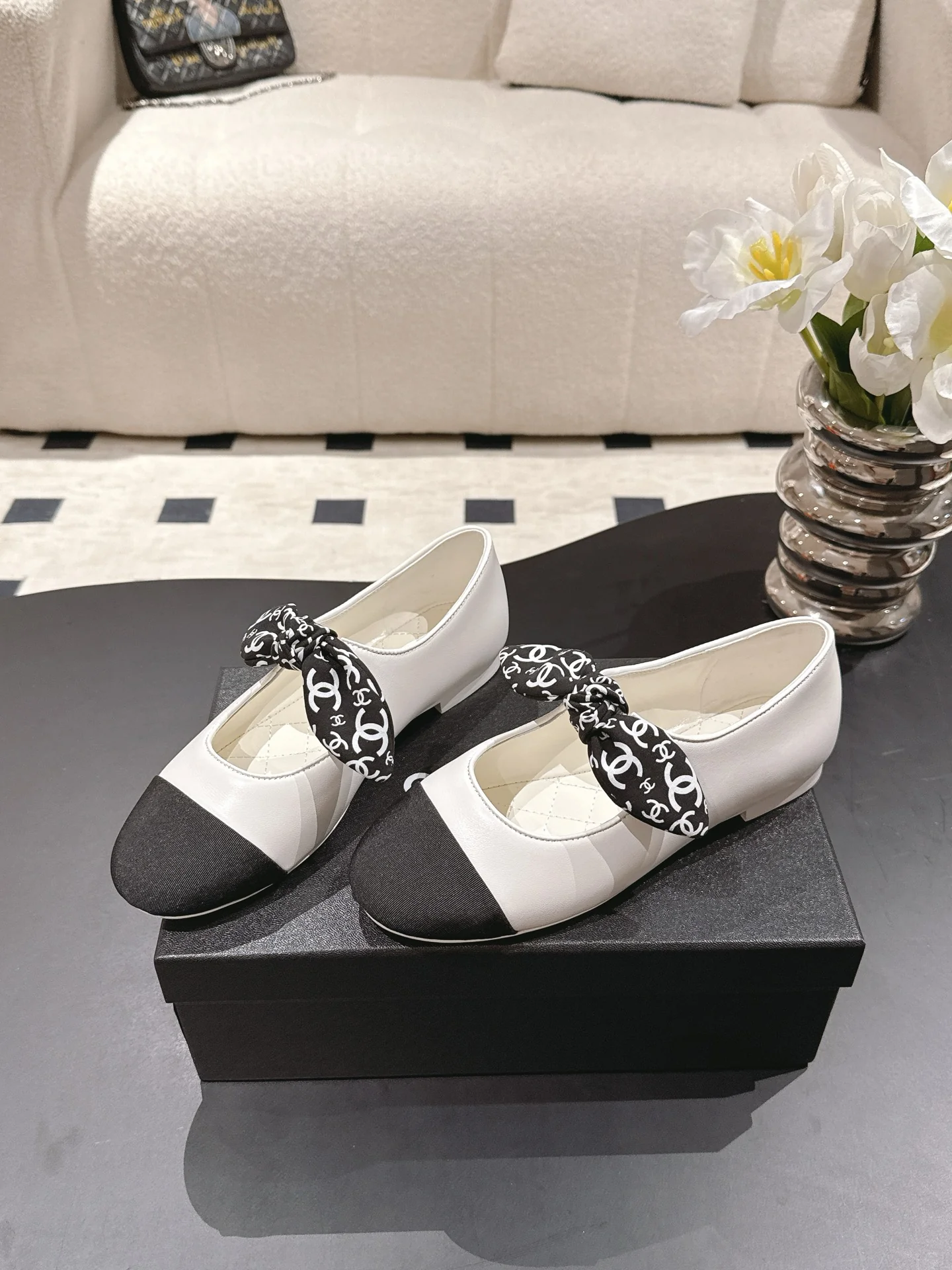 Chan 25fw mary jane flats