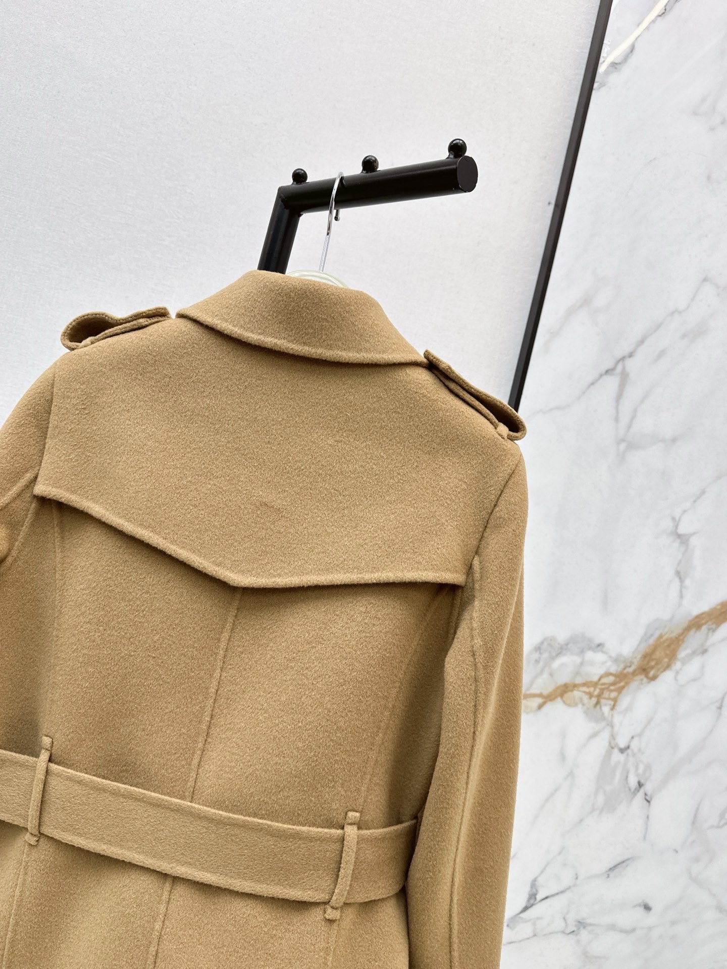 Bur 25fw double button trench coats