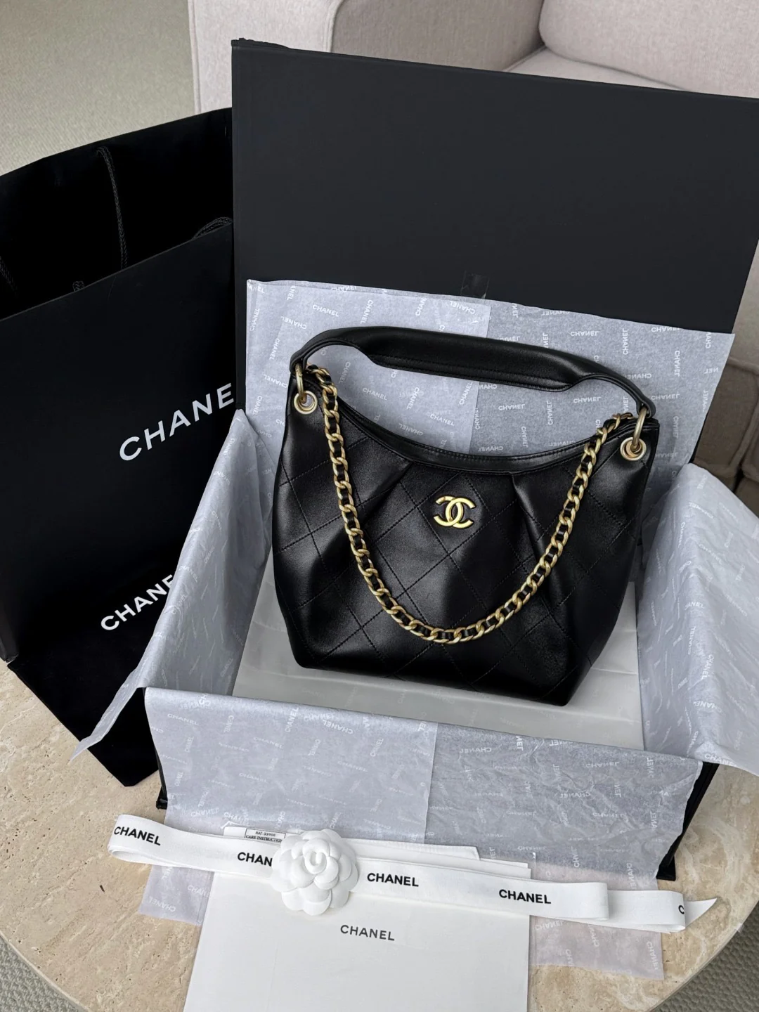 Chan 26C hobo handbag