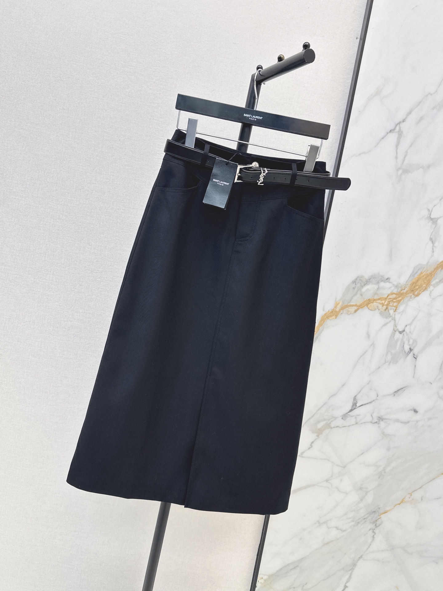 Sain 26fw belted skirt