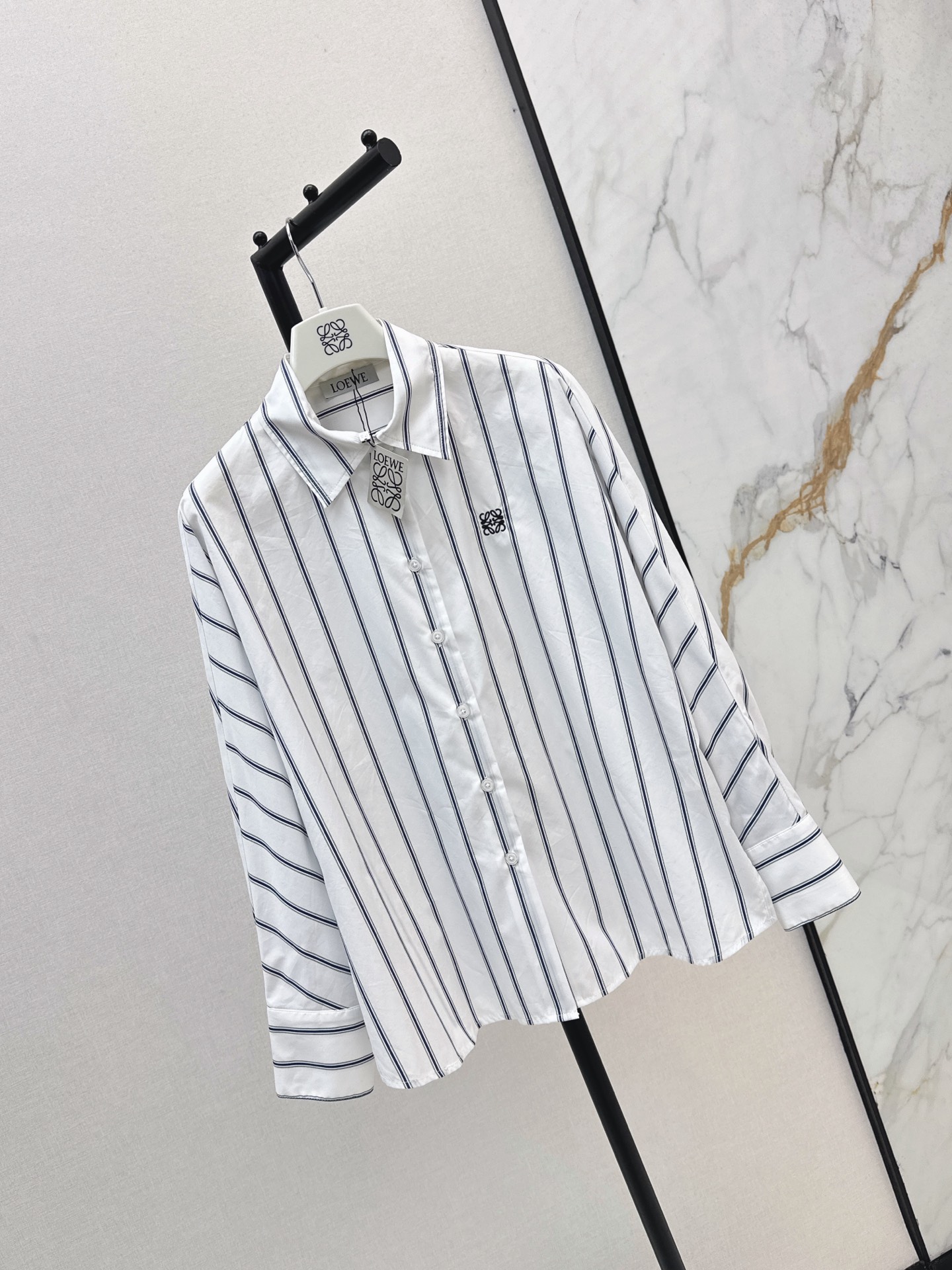 Loui 26fw stripe shirt