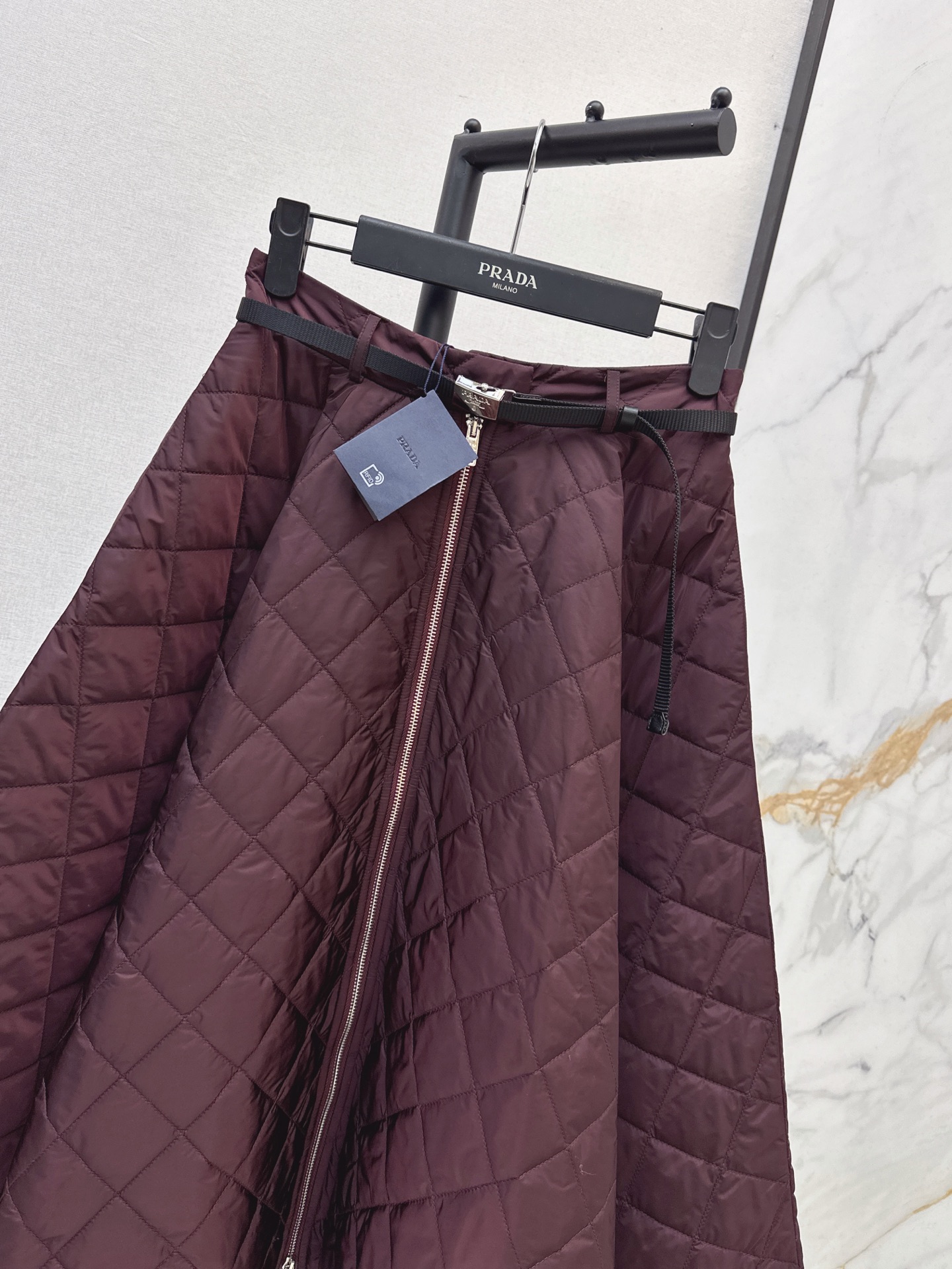 Pra 26fw zipper skirt