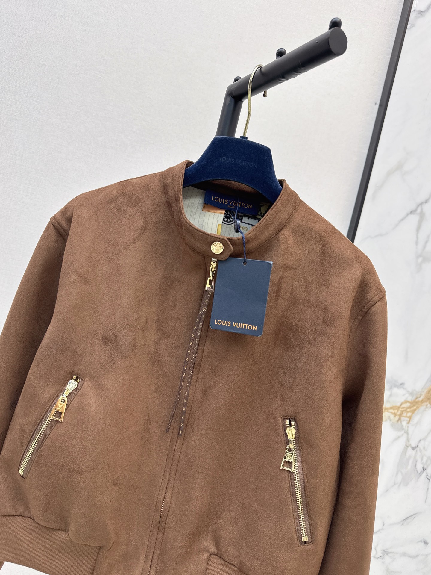 Loui 26fw suede fleece jacket